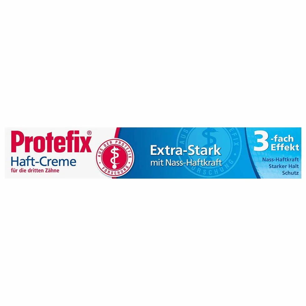 Protefix Krem przyczepny do protez zębowych – bardzo mocny o przyczepności na mokro – 47 g kremu