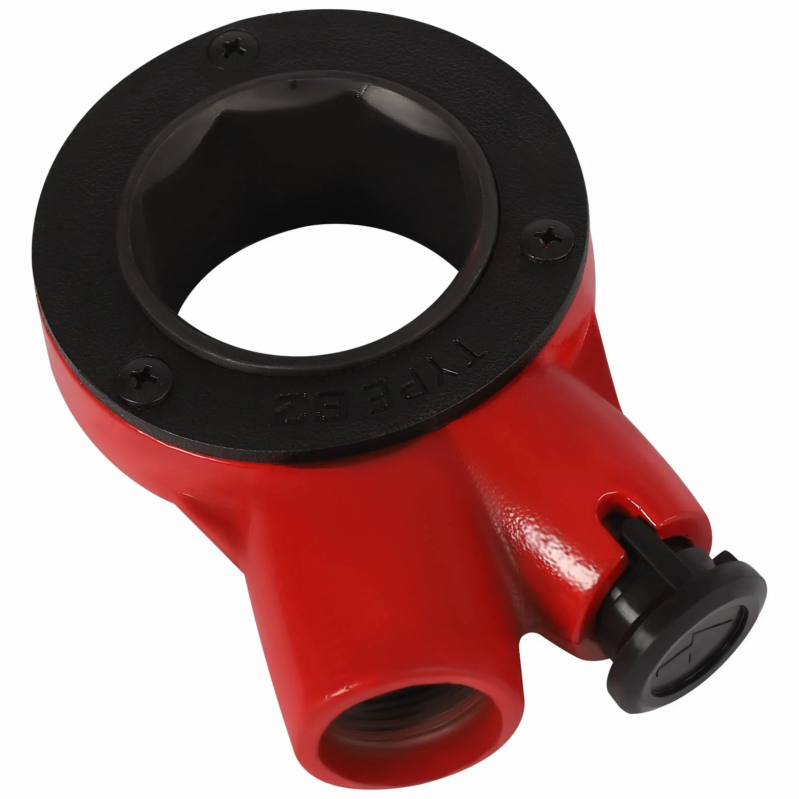 Zestaw gwintów rurowych z grzechotką, 6 matryc 1/4", 3/8", 1/2", 3/4", 1", 1-1/4", do instalacji przewodów wodnych i gazowych