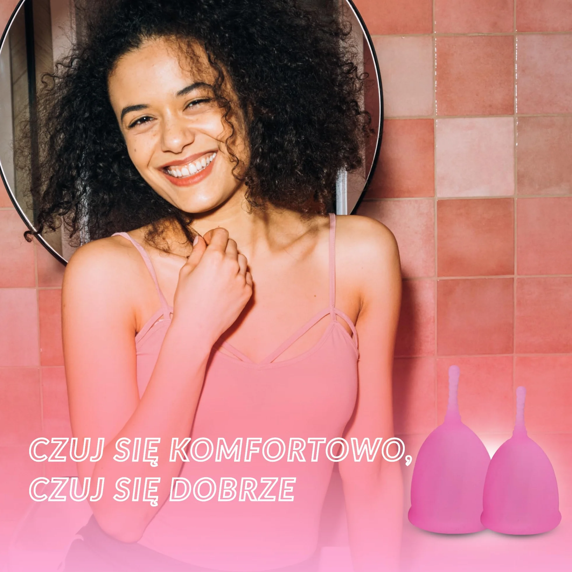 Zestaw 2 Kubeczki Menstruacyjne Rozmiary S i L ze Sterylizatorką