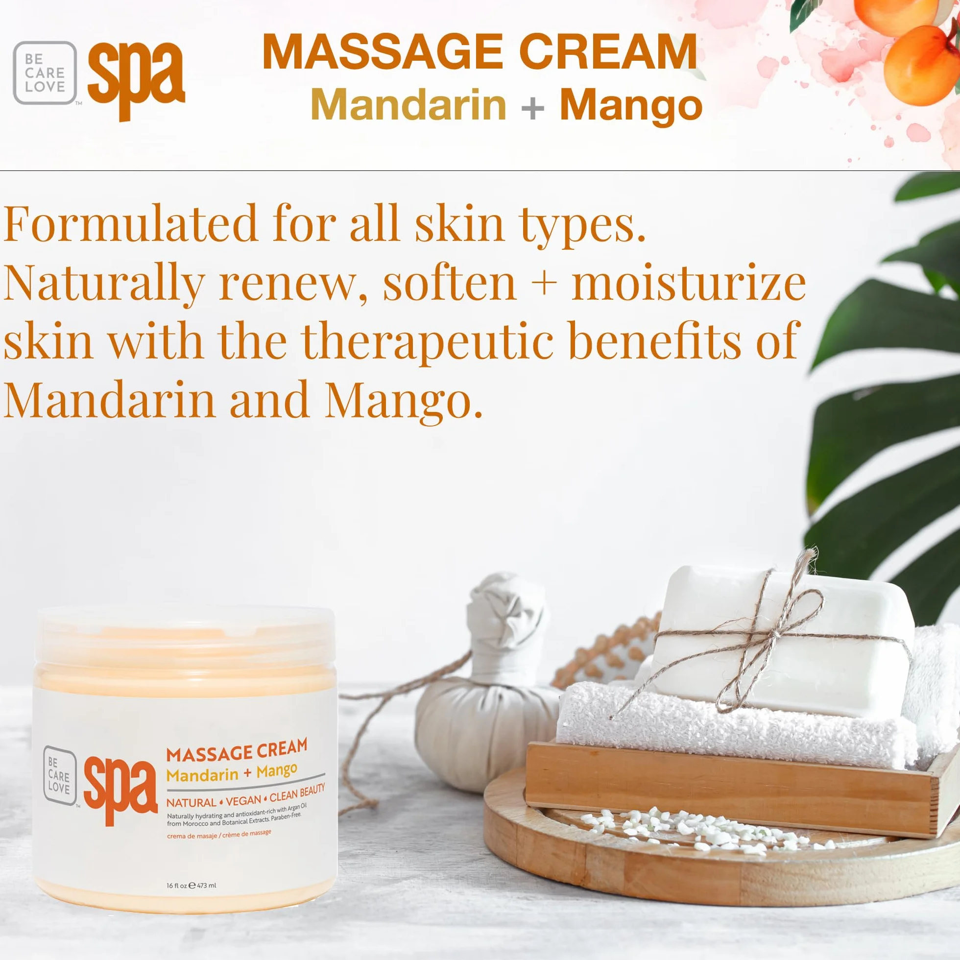 BCL SPA Massage Cream 473ml