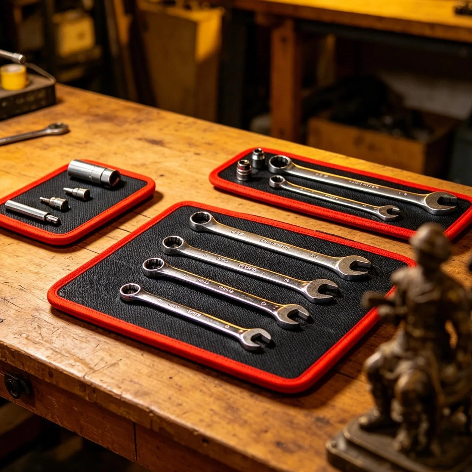 Nakładki magnetyczne na narzędzia podkładka organizer na części magnesów | Magnetyczna mata na części Dla Mechaników, Warsztatu, Garażu, Domu