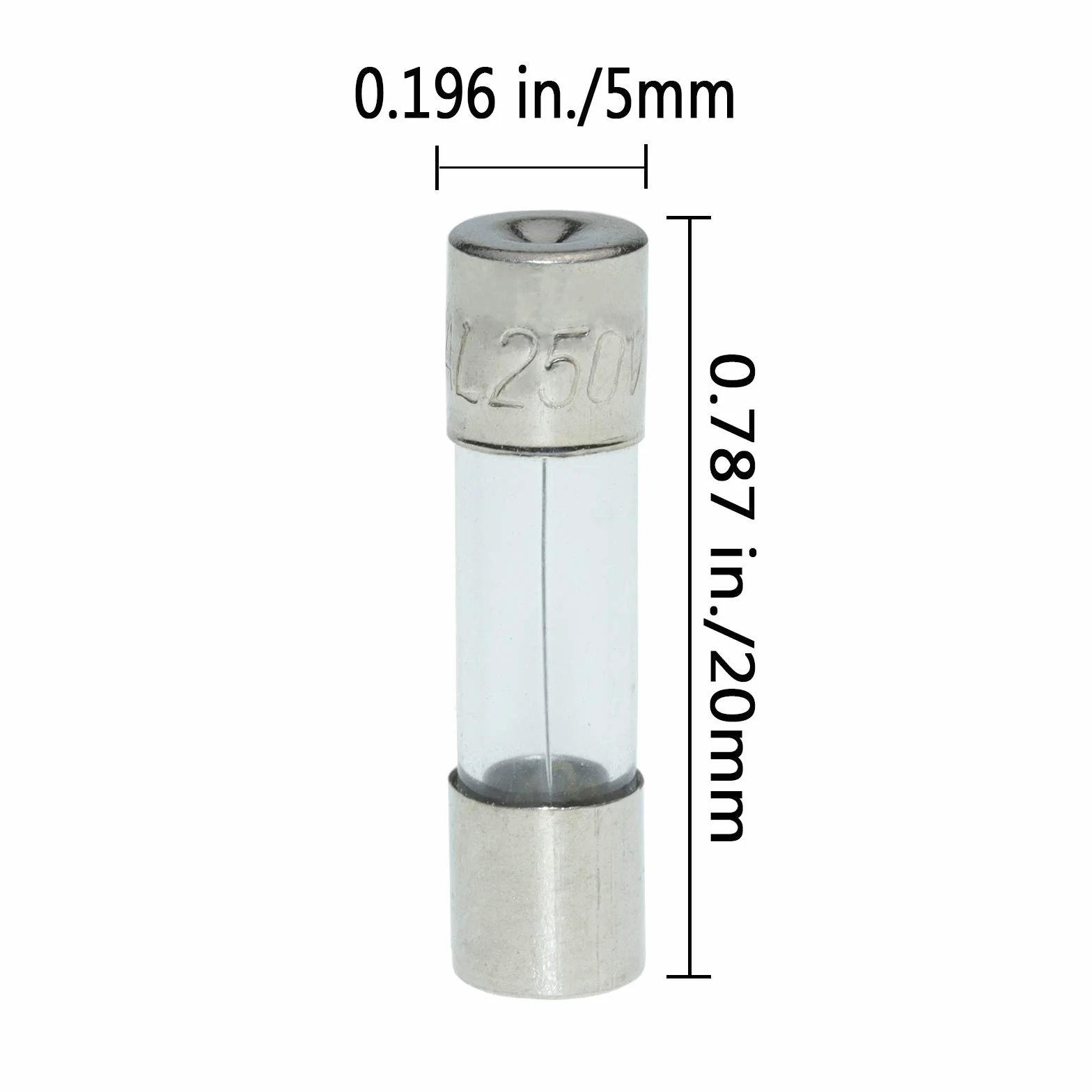 AUKENIEN 15 Wartość 150 sztuk 0,5A 1A 1,6A 2A 2,5A 3A 3,15A 4A 5A 6,3A 8A 10A 12A 15A 20A 250V Bezpieczniki 5x20mm Bezpiecznik szklany rurkowy Mikro bezpiecznik Szybki zestaw bezpieczników szklanych