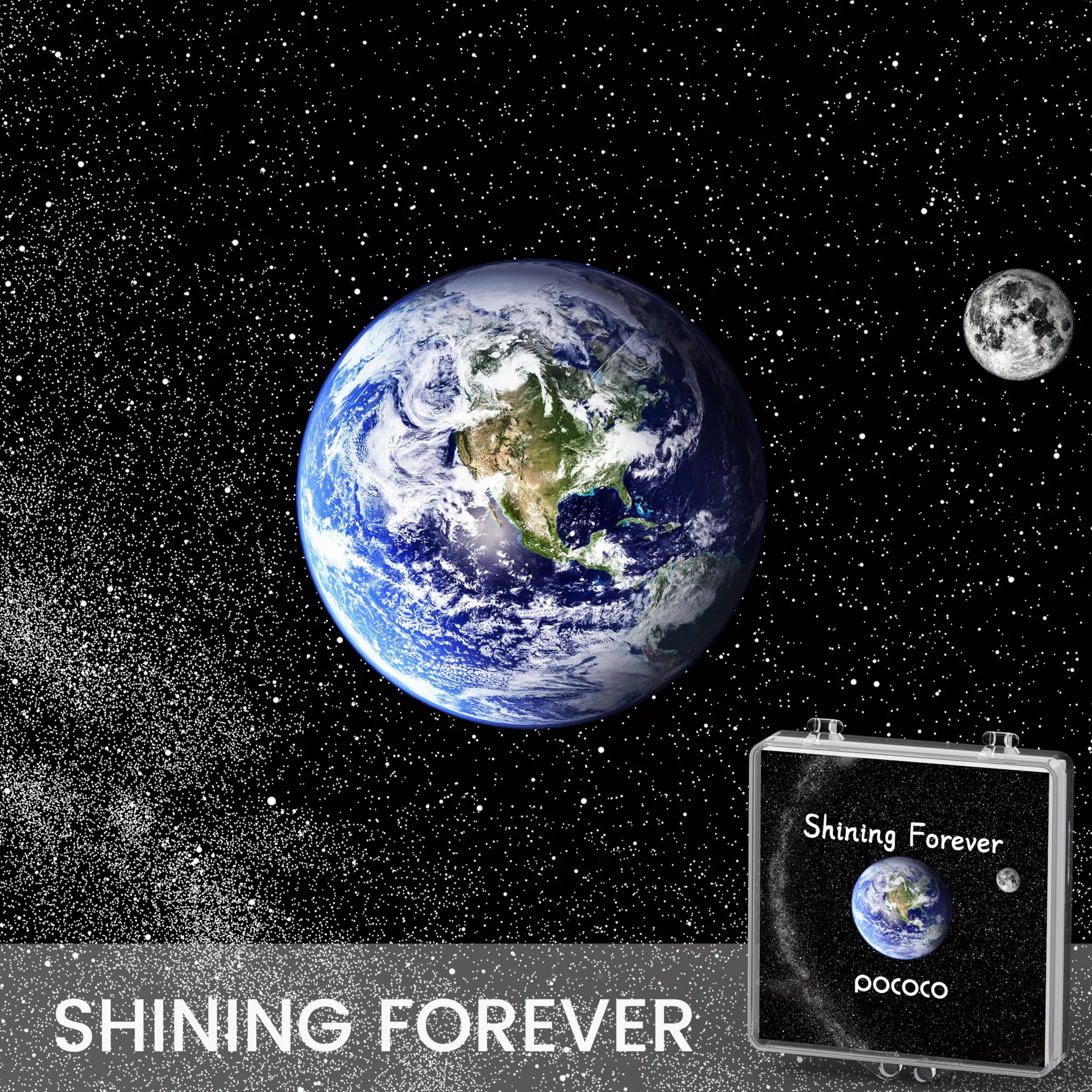 Realistyczne Dyski dla POCOCO Galaxy Lite - Projektor Gwiazd, Planetarium Domowe, 5k Ultra HD, 3 Sztuki (Bez Projektora)