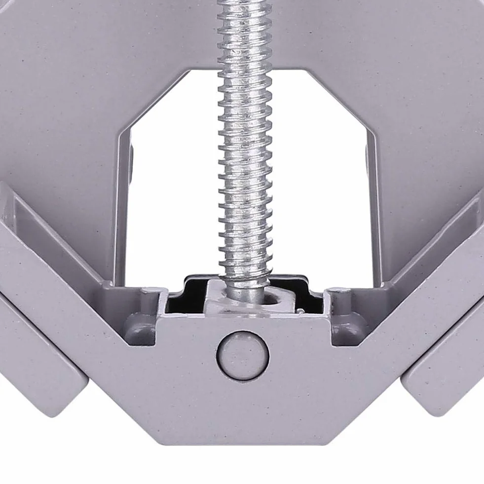 Zacisk narożny 90 stopni Uchwyt kątowy Zacisk kątowy Zacisk kątowy Zacisk narożny Zacisk kątowy, zacisk kątowy do stolarki Aluminiowy zacisk narożny Obróbka drewna, inżynieria, spawanie