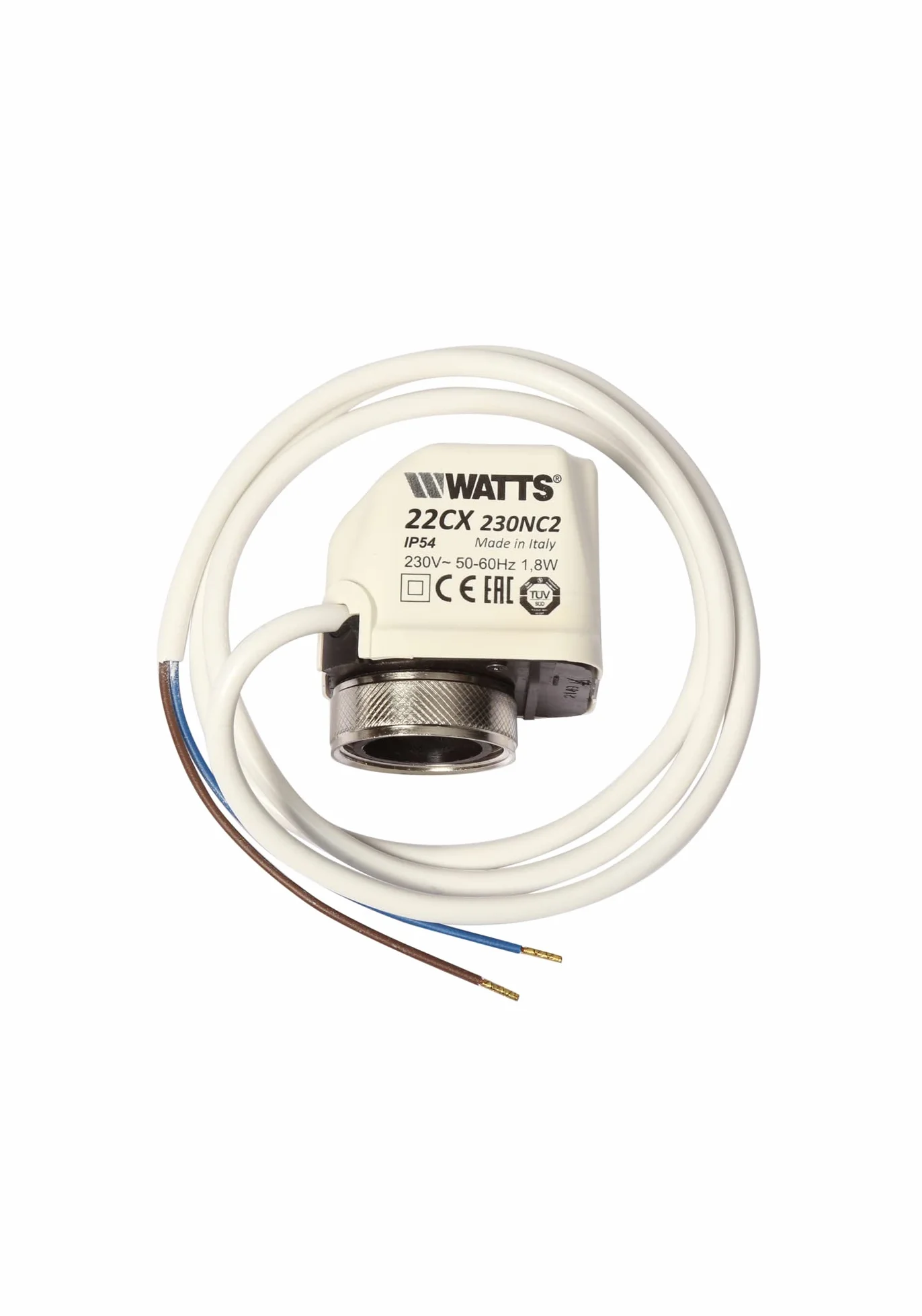 Watts napęd nastawczy 230V 22CX230NC2 uruchamianie elektromagnetyczne