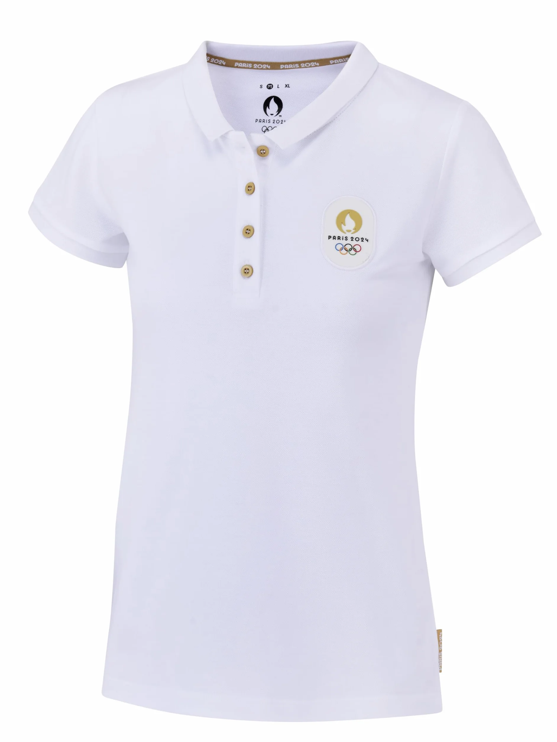 PARIS 2024 Damska koszulka polo - JO Oficjalna Kolekcja Igrzysk Olimpijskich
