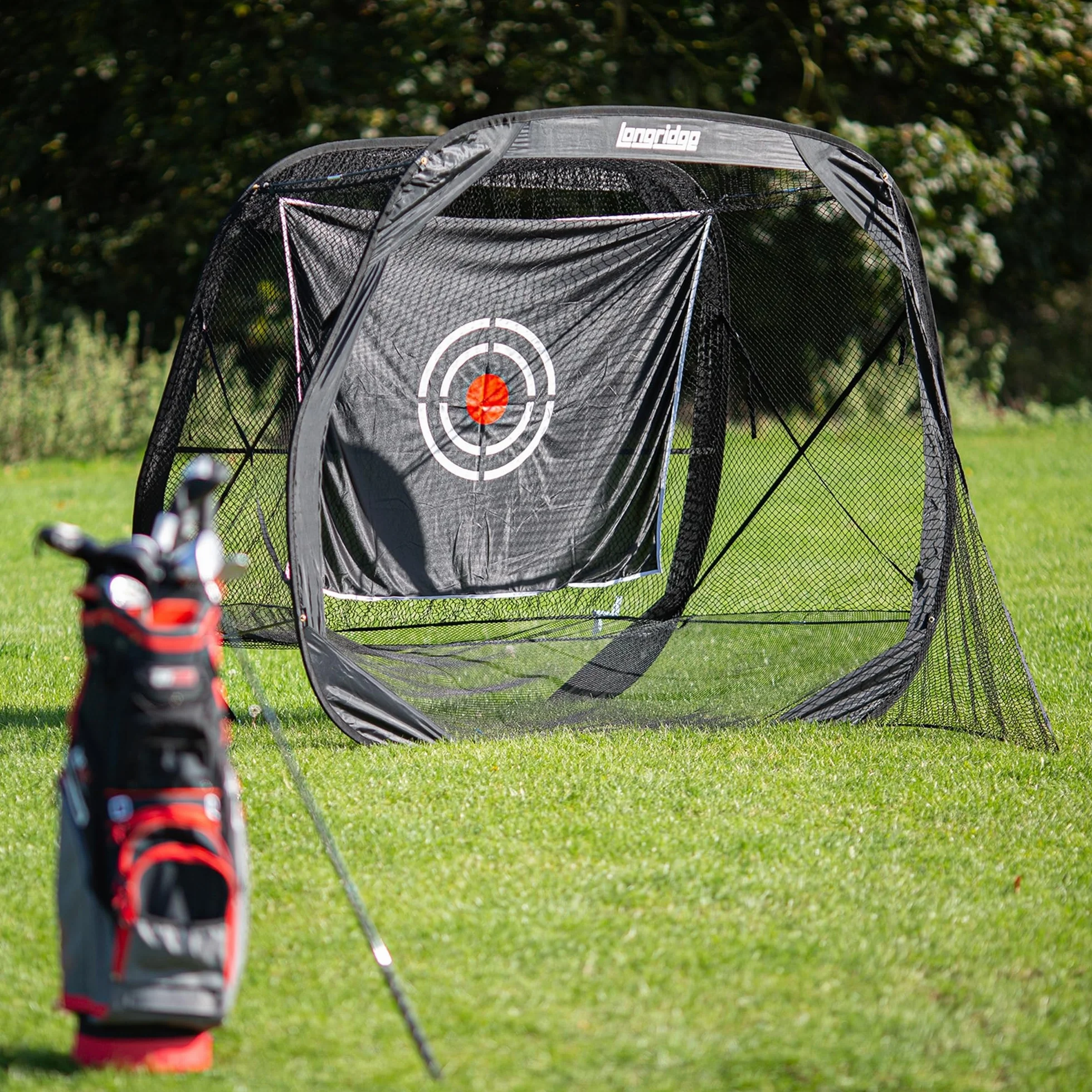 Longridge s QUAD Driving siatka golfowa, czarna