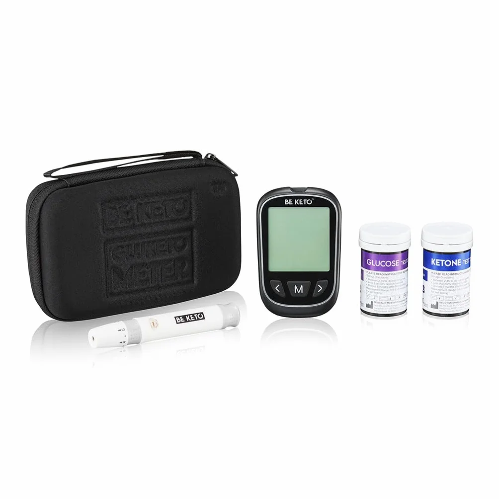 GluKeto Meter Glukometr Ketometr Zestaw Startowy