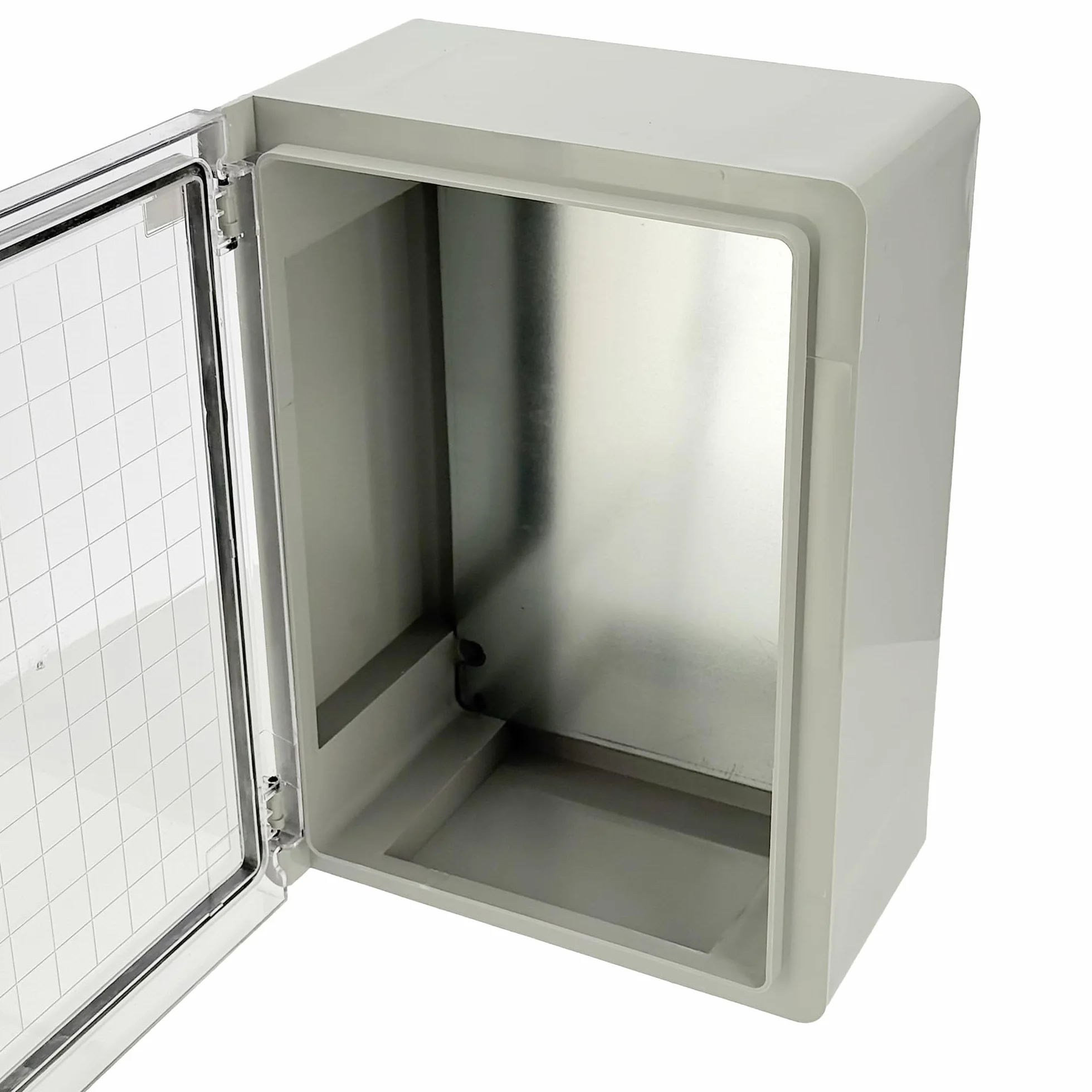 Rozdzielnica Skrzynka IP65 400x600x200 mm z Przezroczystymi Drzwiami - Obudowa Elektryczna ABS - Szafa Sterownicza Natynkowa z Płytą Montażową do Instalacji Wew. i Zew - Horoz Electric