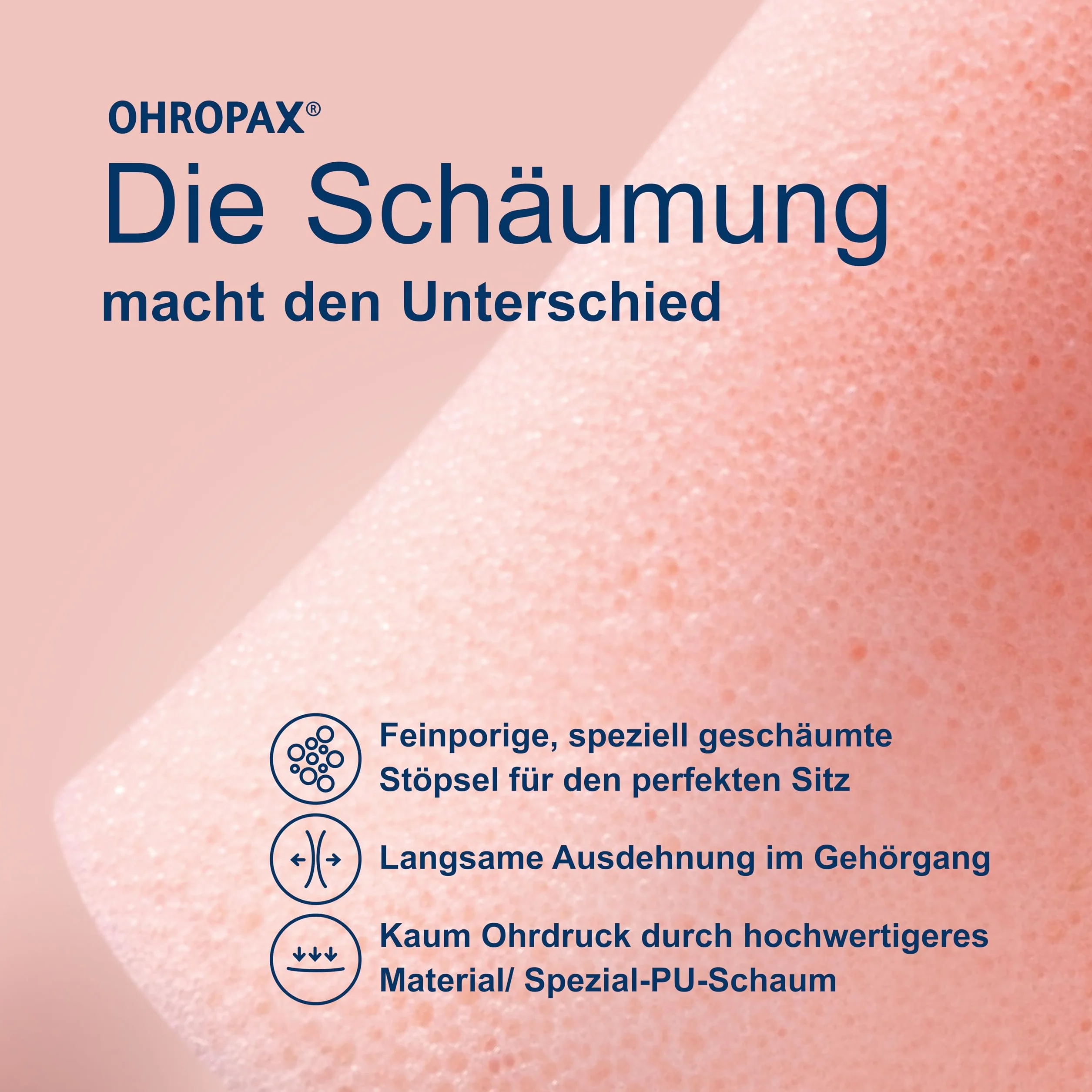 OHROPAX Miękkie zatyczki do uszu SNR 31 dB 10 sztuk