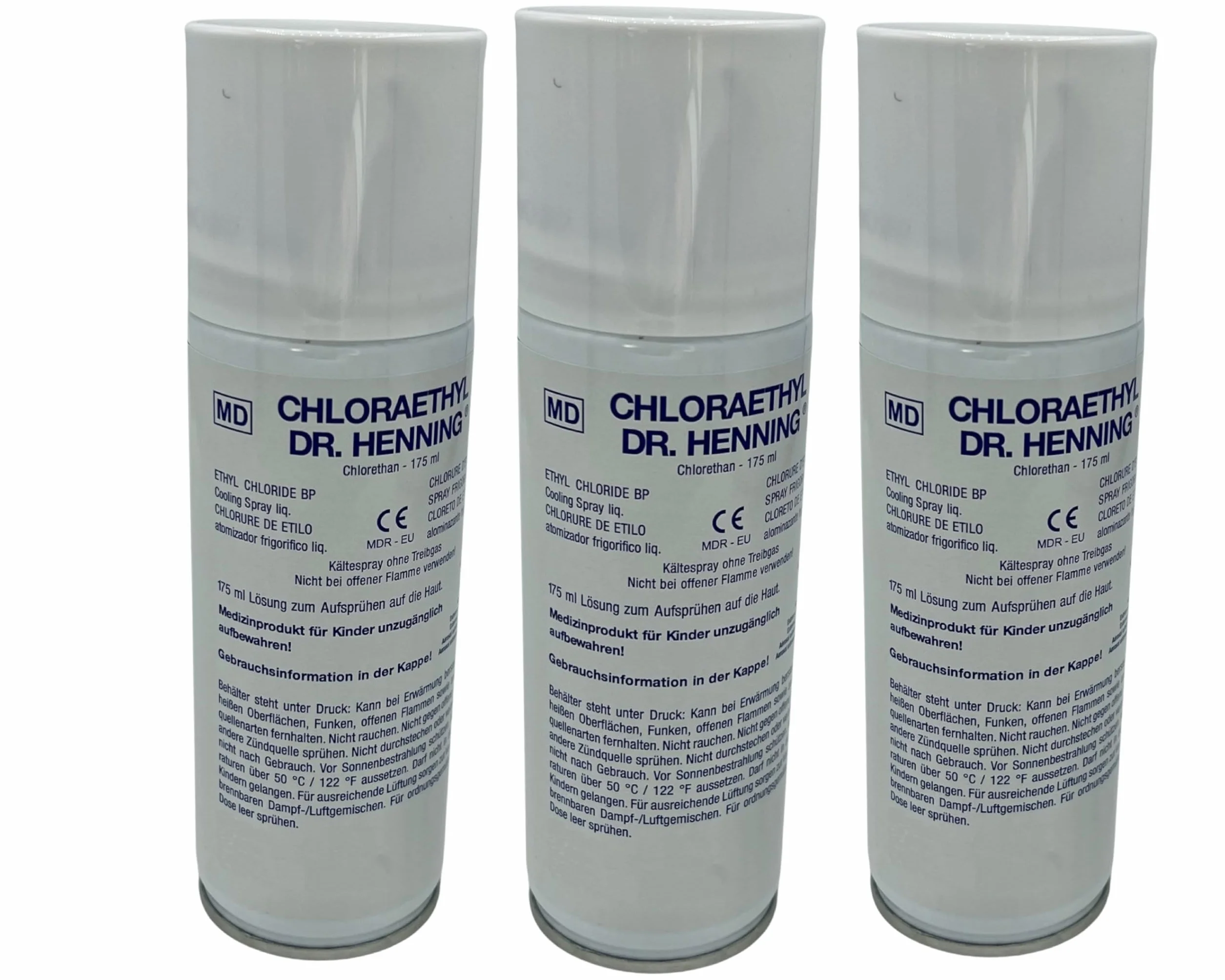 Dr. Henning Spray chloraetylowy 175 ML 3 sztuki