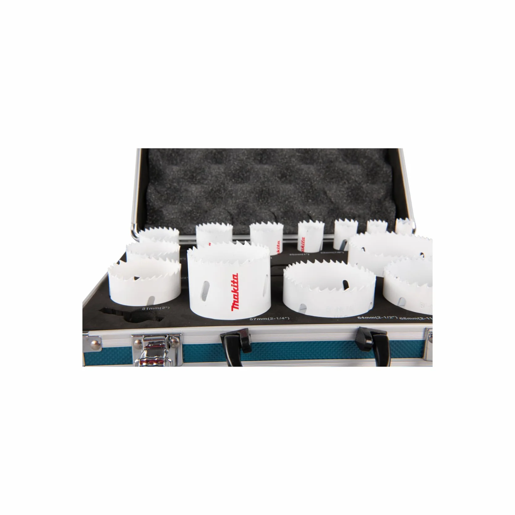 Makita D-47307 Zestaw Otwornic, Biały, L, 16 Części