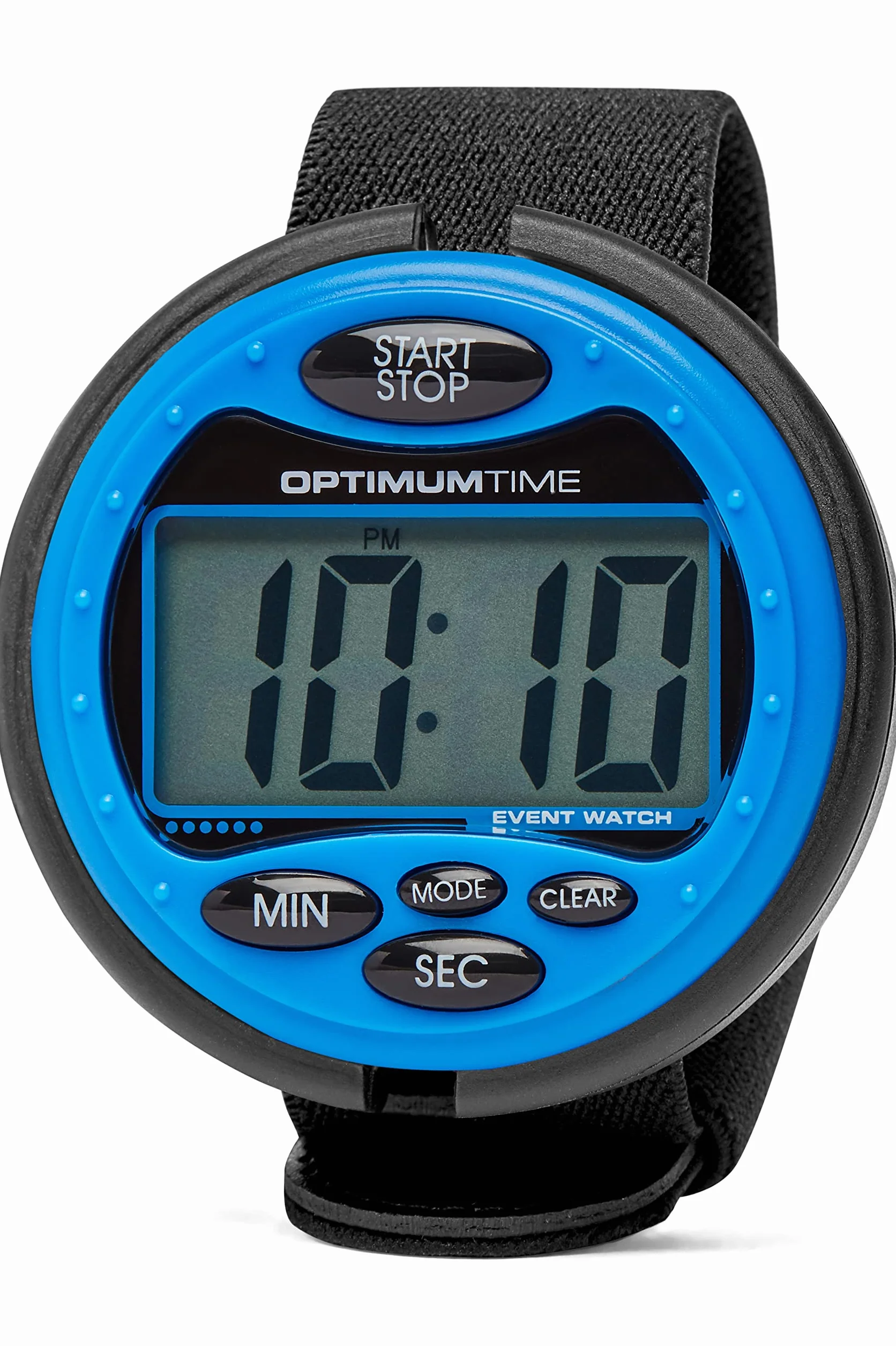 Optimum Time Zegarek imprezowy OE Series 3 Equestrian Event, niebieski, unisex, odliczanie od programowalnego czasu z alarmem przy zeru