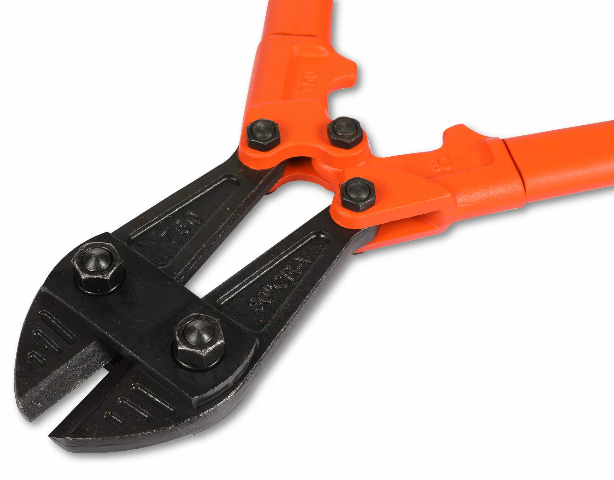 KENDO Nożyce do cięcia sworzni – długość: 750 mm – wydajność cięcia (Ø): maks. 13 mm – 40 HRC – specjalnie hartowane krawędzie tnące – wysokiej jakości stal chromowo-wanadowa