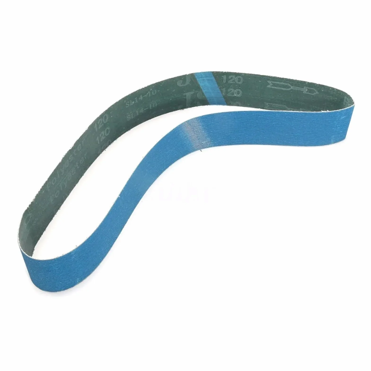 Pasy szlifierskie, Taśmy szlifierskie z korundu cyrkonowego 5 szt. Niebieskie 915x50mm/760x40mm 40#60#80#120#(P60,915 x 50mm)