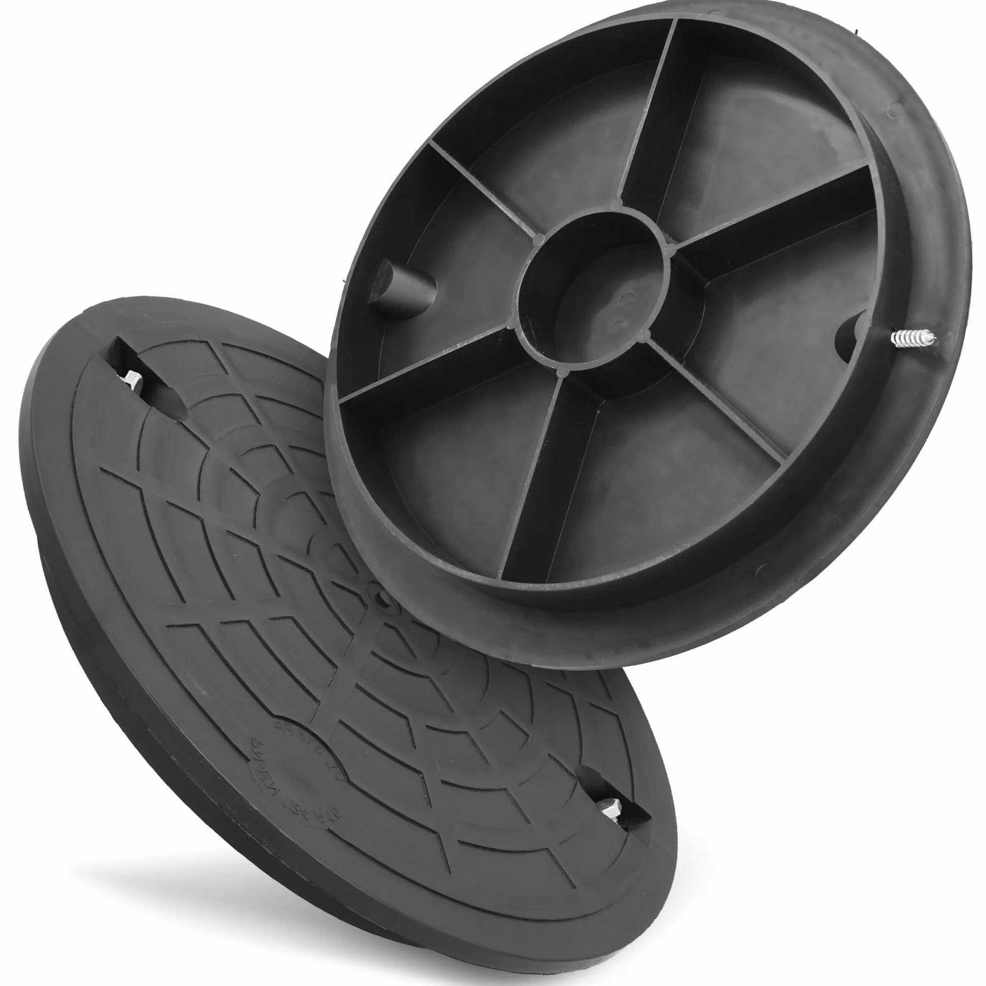 Studnia Kanalizacyjna DN315 Drenarska Rewizyjna Czarna Pokrywa Rura Karbowana 50 cm Uszczelka 110 mm