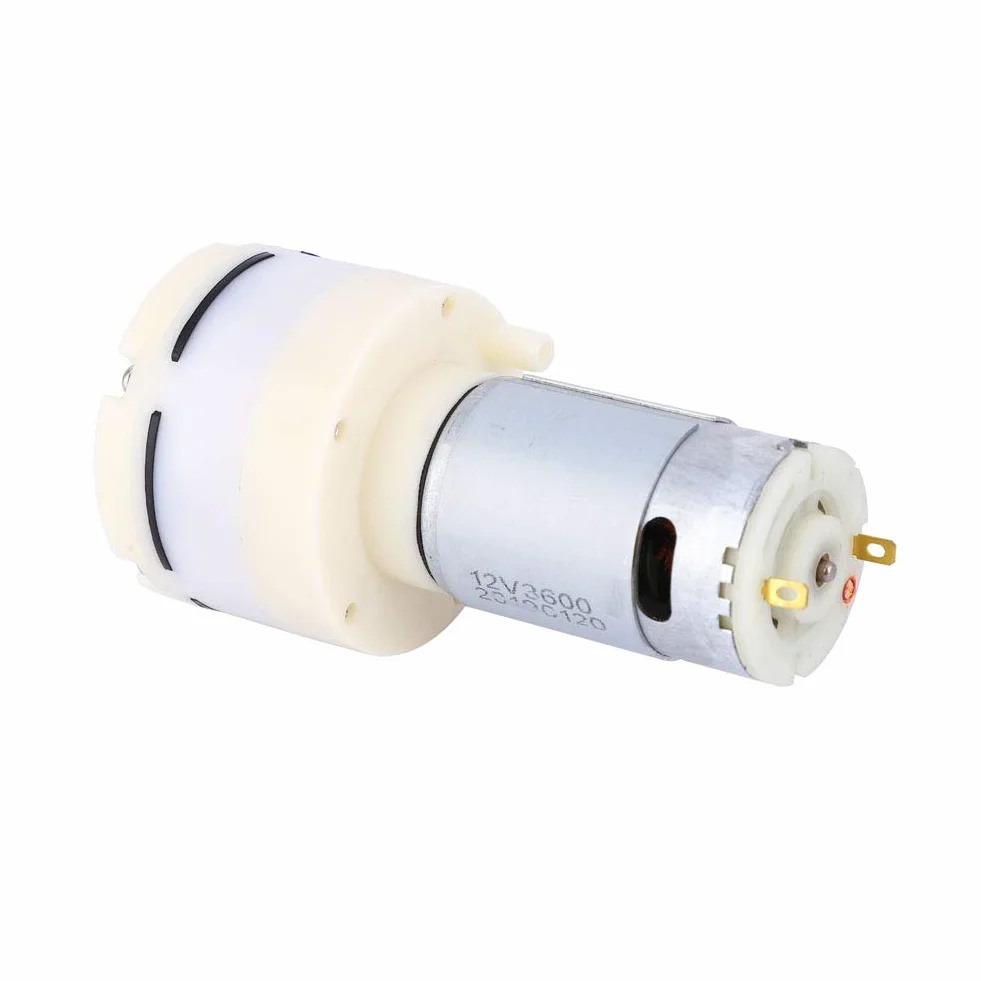 Pompa próżniowa DC12 V, 15 l/min mikropompka narzędzie próżniowe pompa powietrza pompa ssąca powietrza, nadaje się do kompresora powietrza, separatora, wyjmowania ekranu telefonu komórkowego itp.