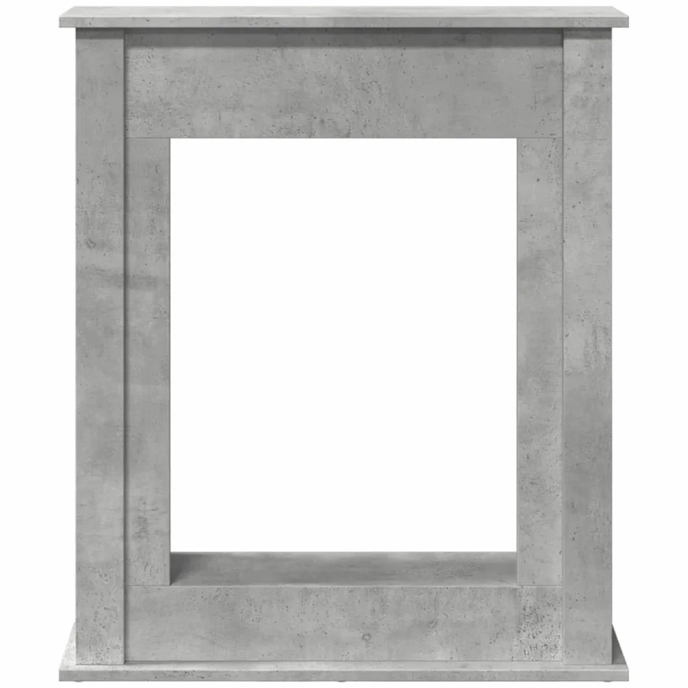 vidaXL Obudowa kominka szarość betonu 75x20x87,5 cm