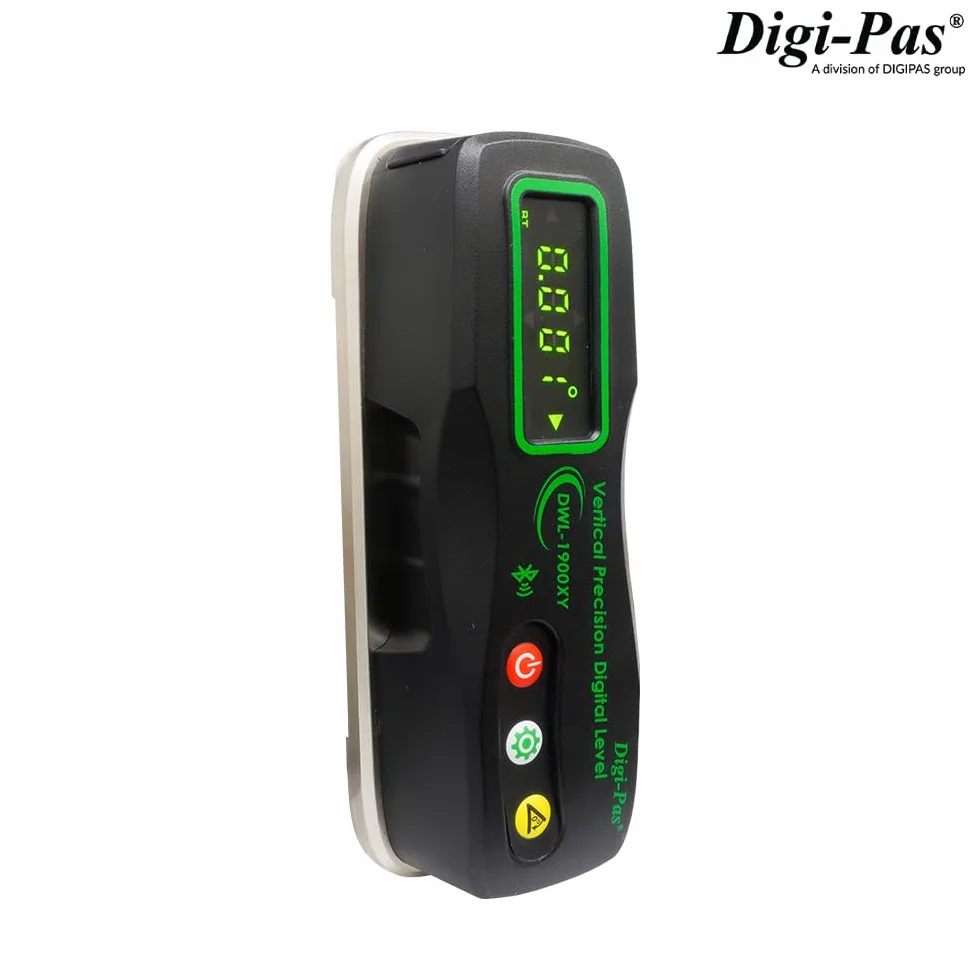 2-osiowy inteligentny pionowy poziom dokładności Digi-Pas DWL1900XY Bluetooth, 0,0002 "/ft (0,02 mm/m)
