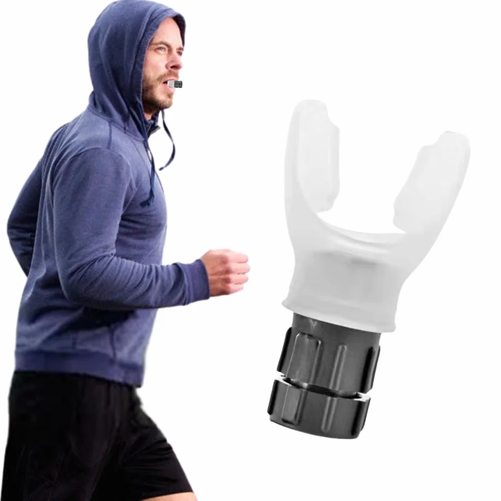 Oxyfit Lung Cleaner sportowy trener płuc z regulowanymi oporami biały