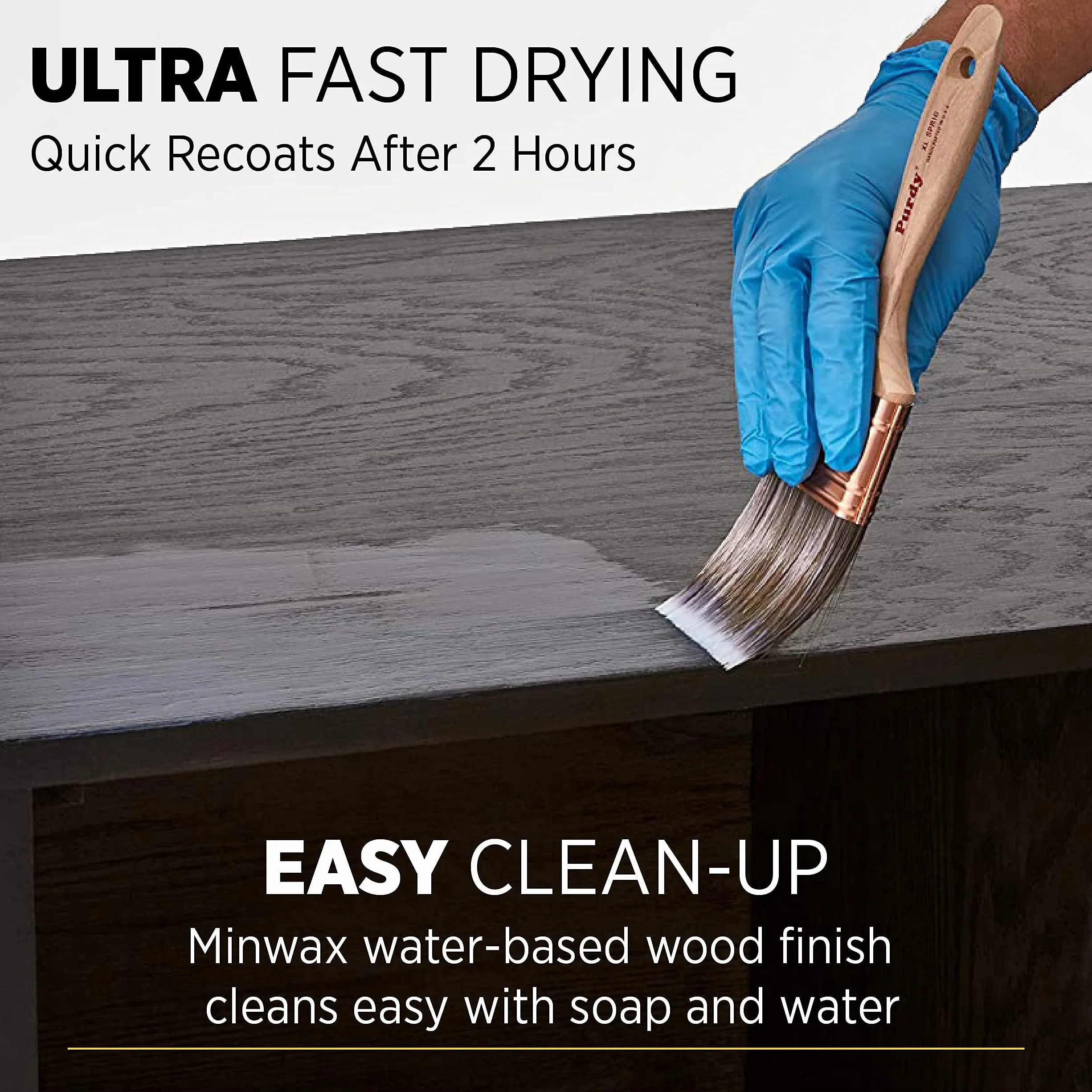 Polycrylic Protective Finish, Semi-Gloss Clear, .5-Pint -244444444
