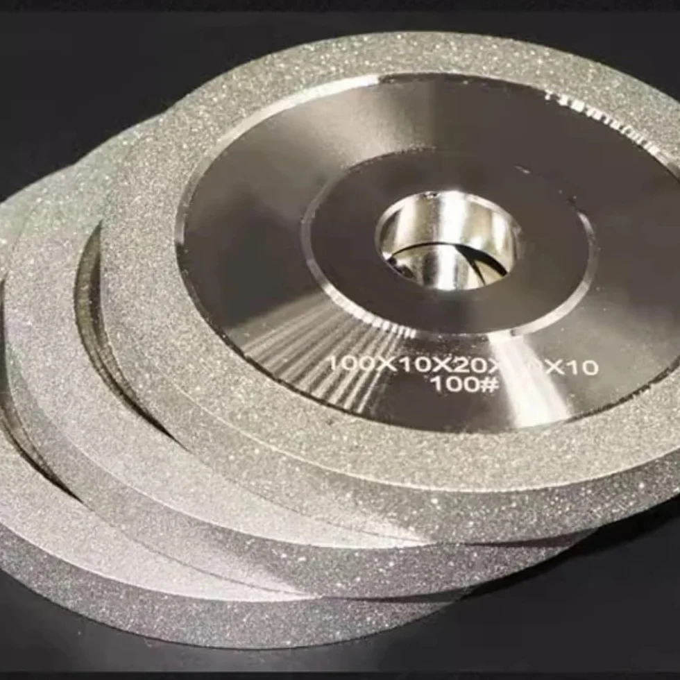 Ściernica diamentowa ze stopu szlifowanie ceramiczna stal wolframowa CBN frez rzeźba szlifierka do noży 125 * 16 * 12.7(125Dx12.7mm hole,400)