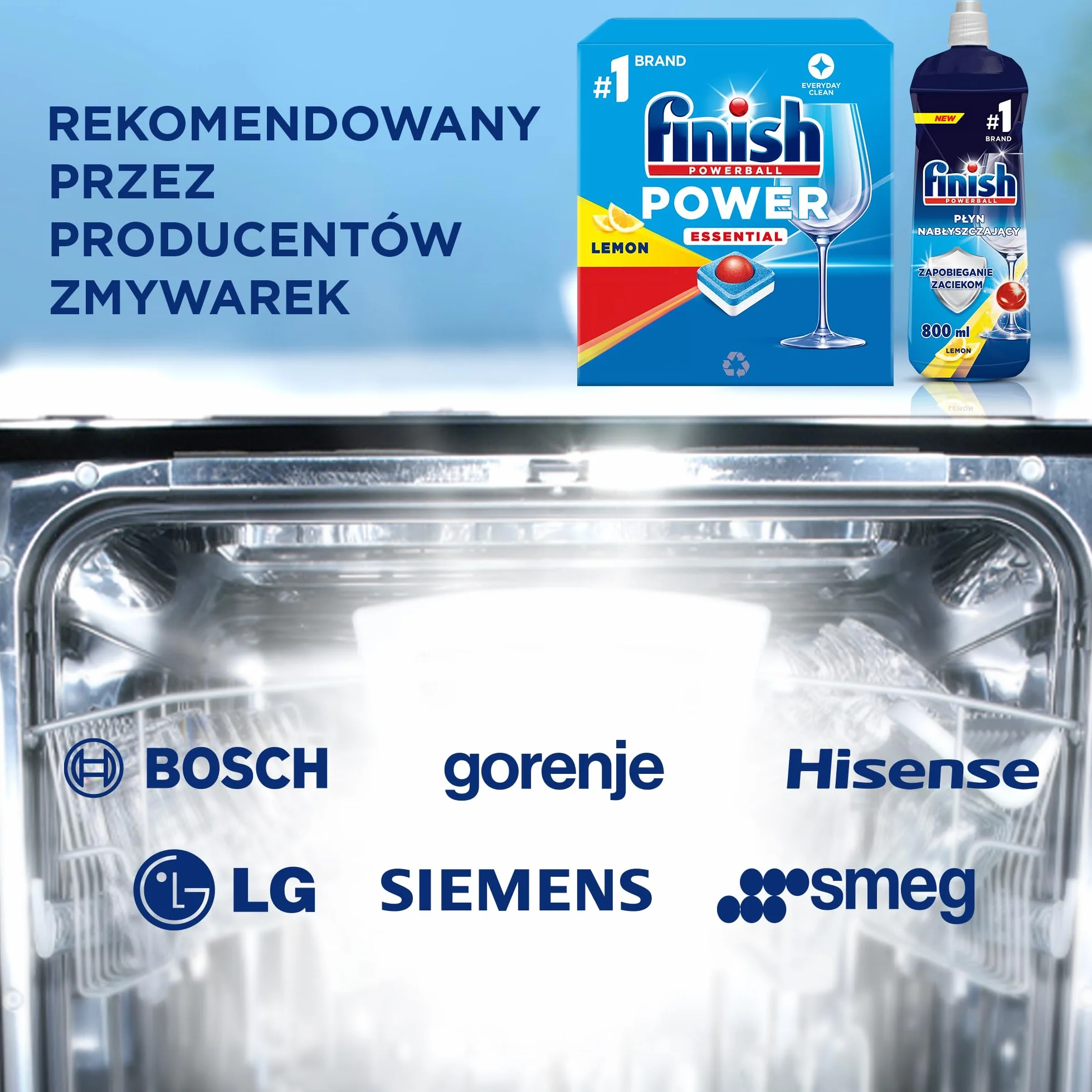 FINISH Tabletki Power Essential 90 lemon