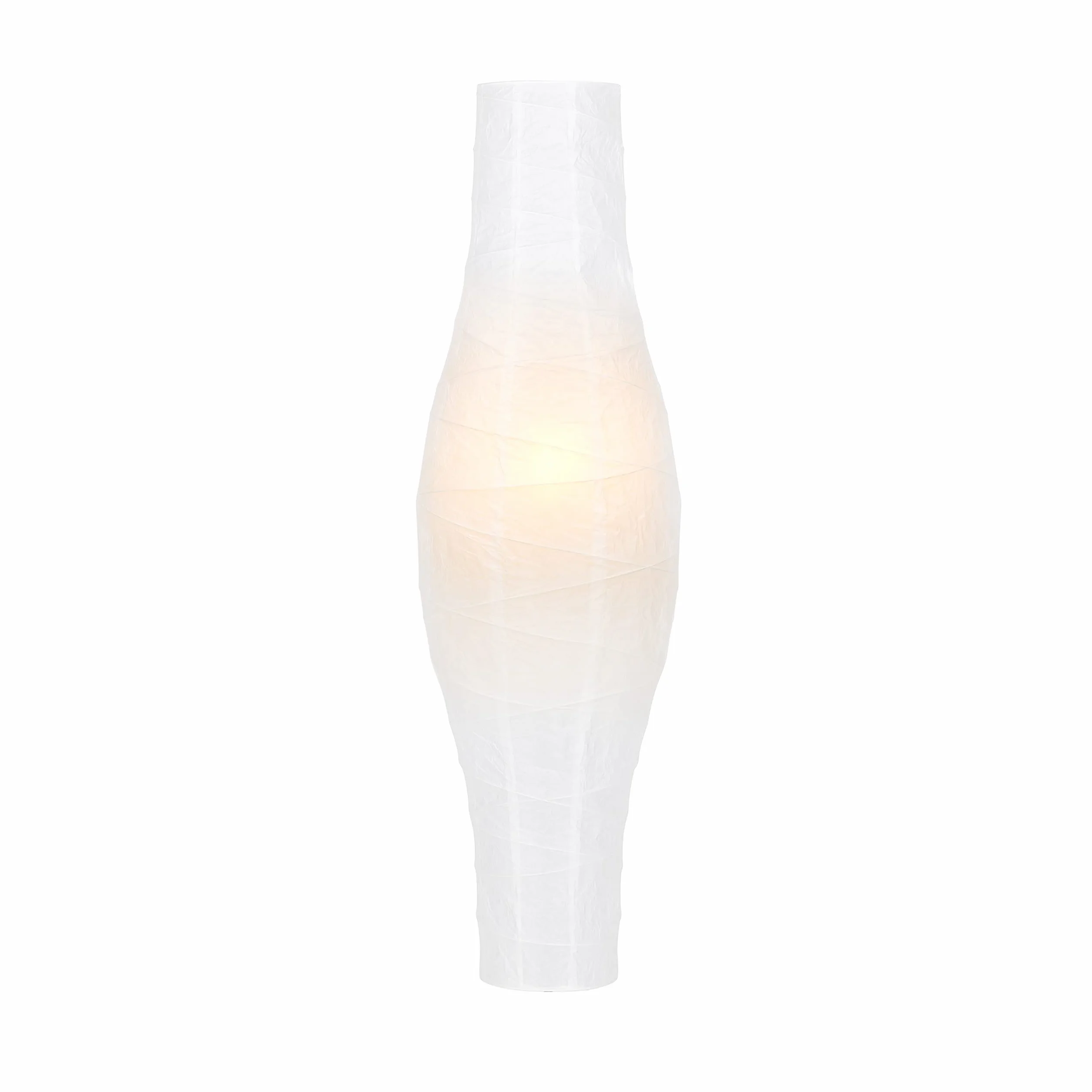 FHU Papierowy Abażur, Papierowy Klosz, Kompatybilny z IKEA DUDERO i Innymi Lampami Podłogowymi, Zamienny Abażur do Lamp Podłogowych, Papierowy Design, Biały, 117 cm Wysokości