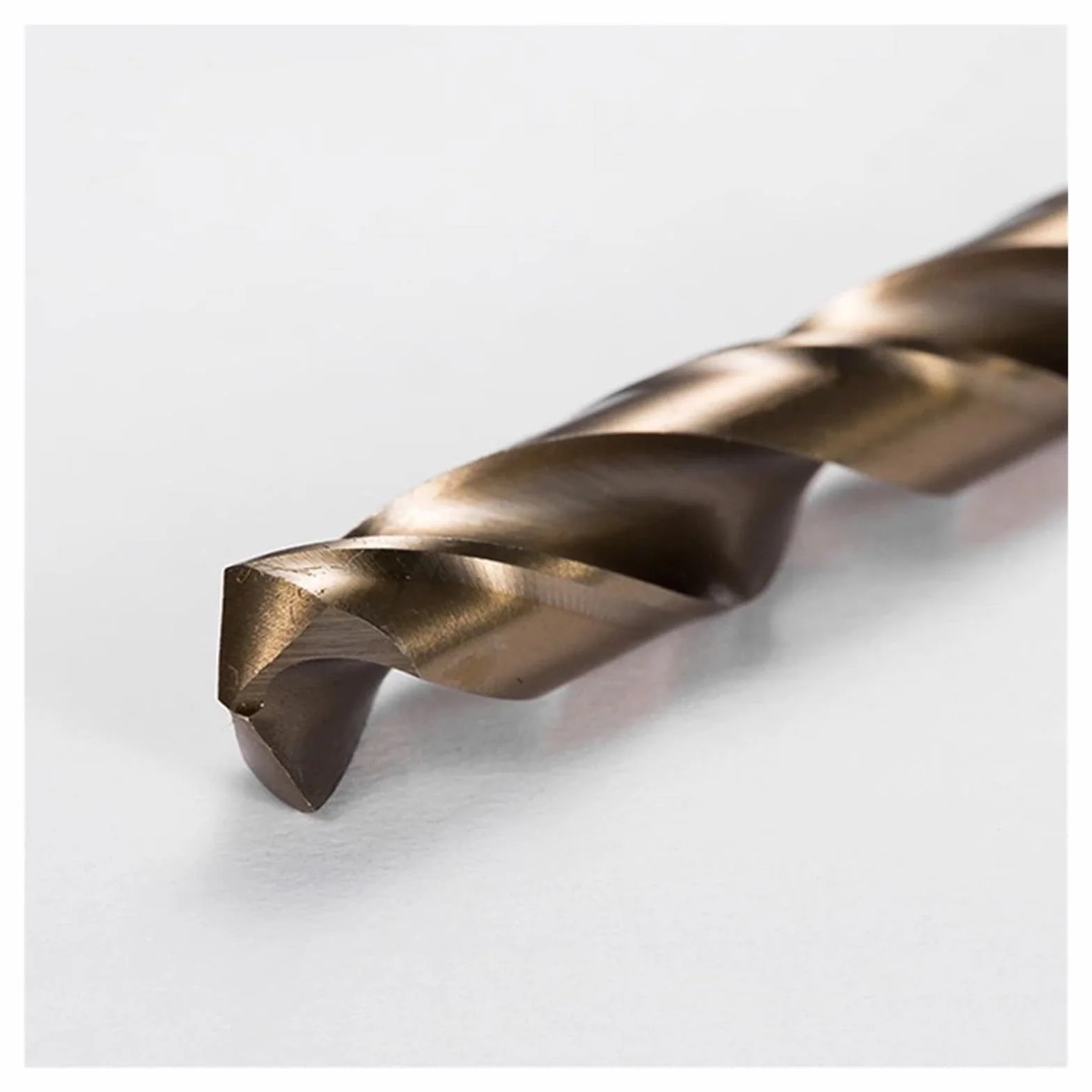 Wiertło kręte ze stali szybkotnącej, 8-20 mm M35 kobaltowe, do stali nierdzewnej i twardych metali (1 sztuka)(14.7mm)
