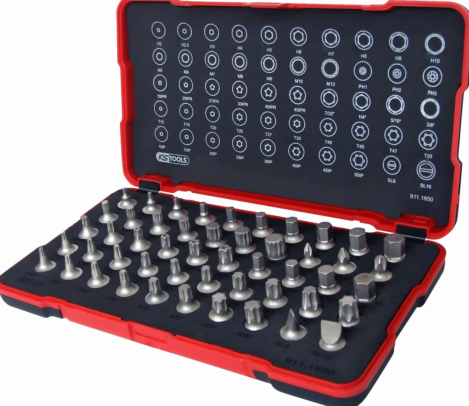 KS TOOLS 911.1850 Zestaw kluczy nasadowych