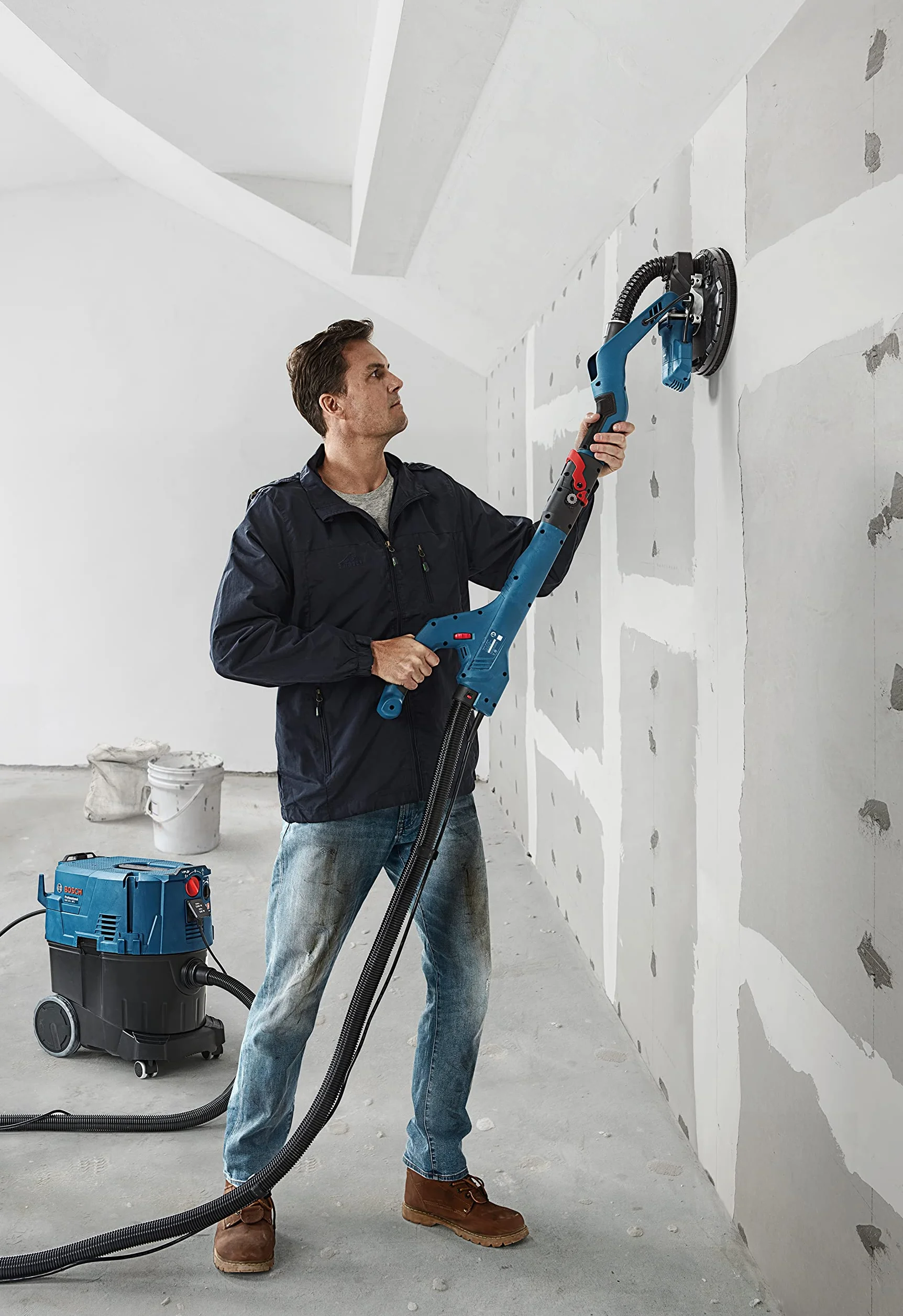 Bosch Accessories Bosch Professional 1 x ochraniacz talerza szlifierskiego Ø 215 mm (do Bosch Professional GTR 550, akcesoria do szlifierki do suchej zabudowy)