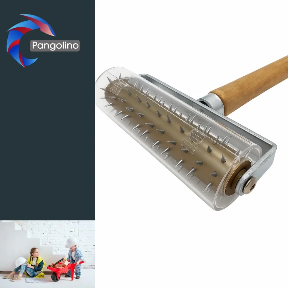 Pangolino Wałek, tapeta kolczasta 150 x 500 mm, paznokiec, jeż, igła do perforacji - narzędzie do tapetowania