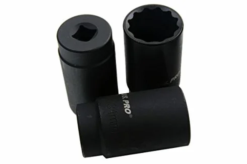US Pro 5 szt. 1/5.1 cm dr głęboka nasadka do piasty 30-32-34-35-36mm B1431
