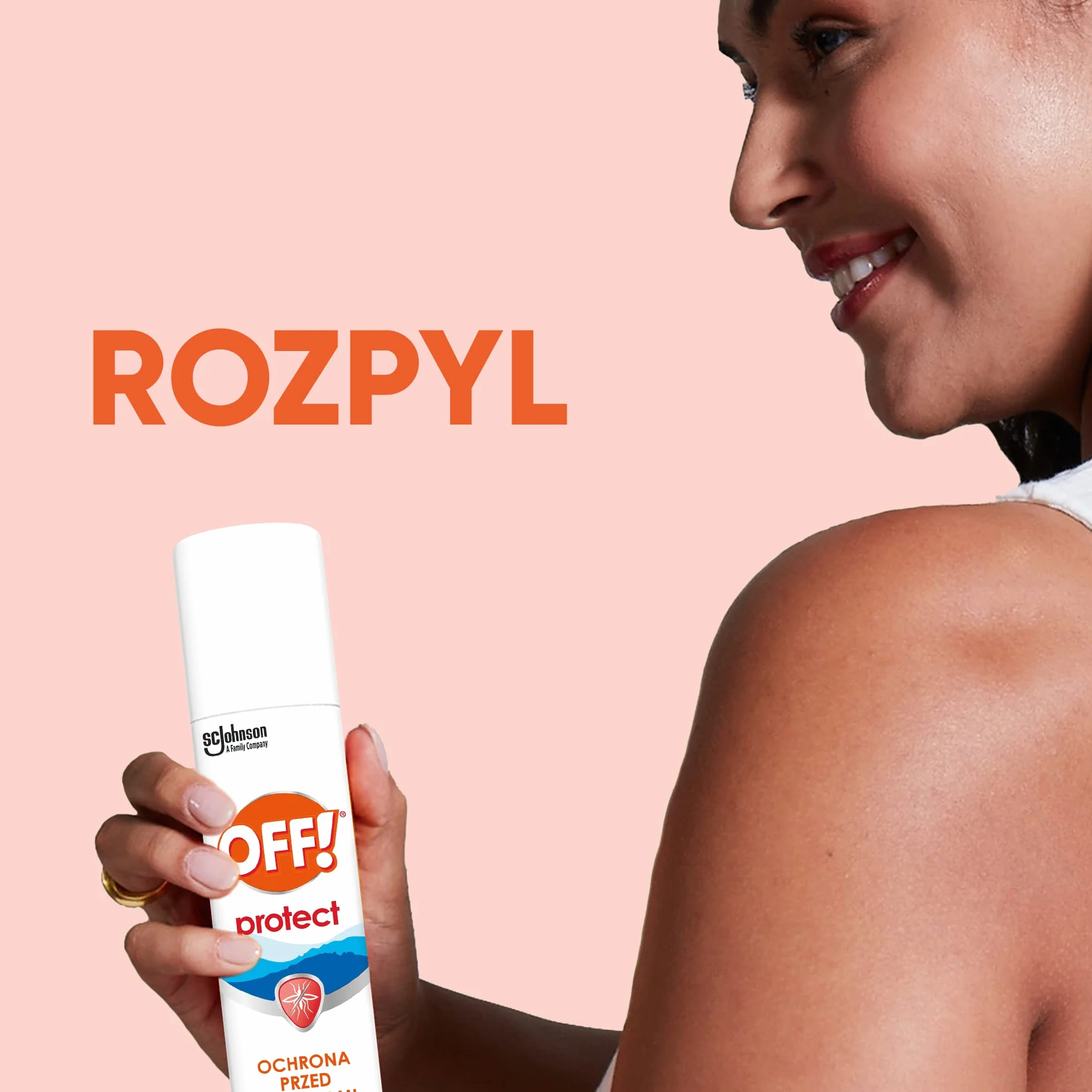 OFF! Protect w Aerozolu Przeciw Komarom, 100 ml