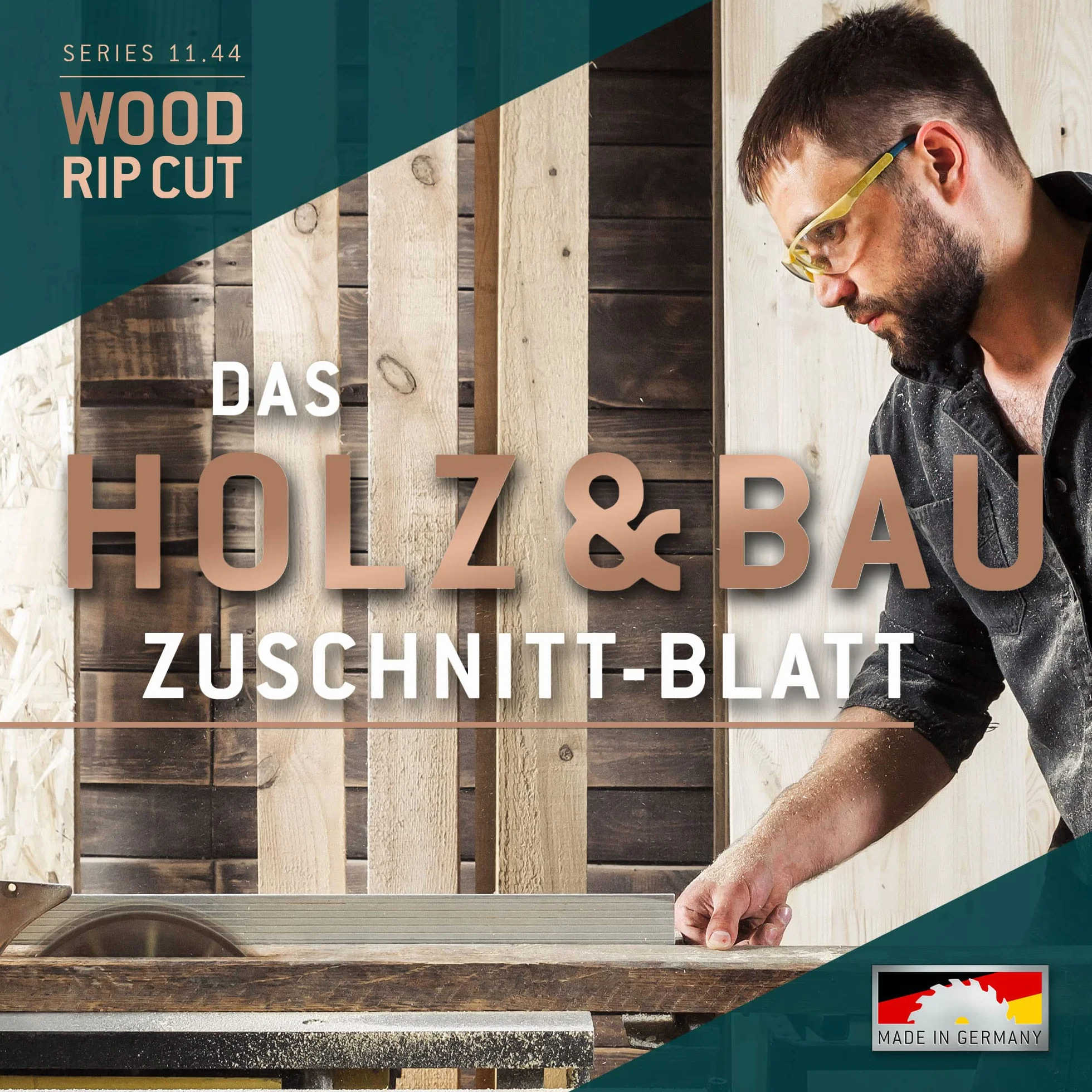 Bayerwald HM tarcza do piły tarczowej – Ø 600 x 4,2 x 30 | Z=40 WZ | seria 11.44 – do cięcia wzdłużnego (miękkie, twarde drewno, drewno egzotyczne, forniry)