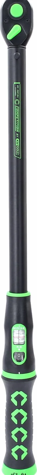 KS Tools 512.0025 COMPETITION 1/2" klucz dynamometryczny z grzechotką, 60-320 Nm