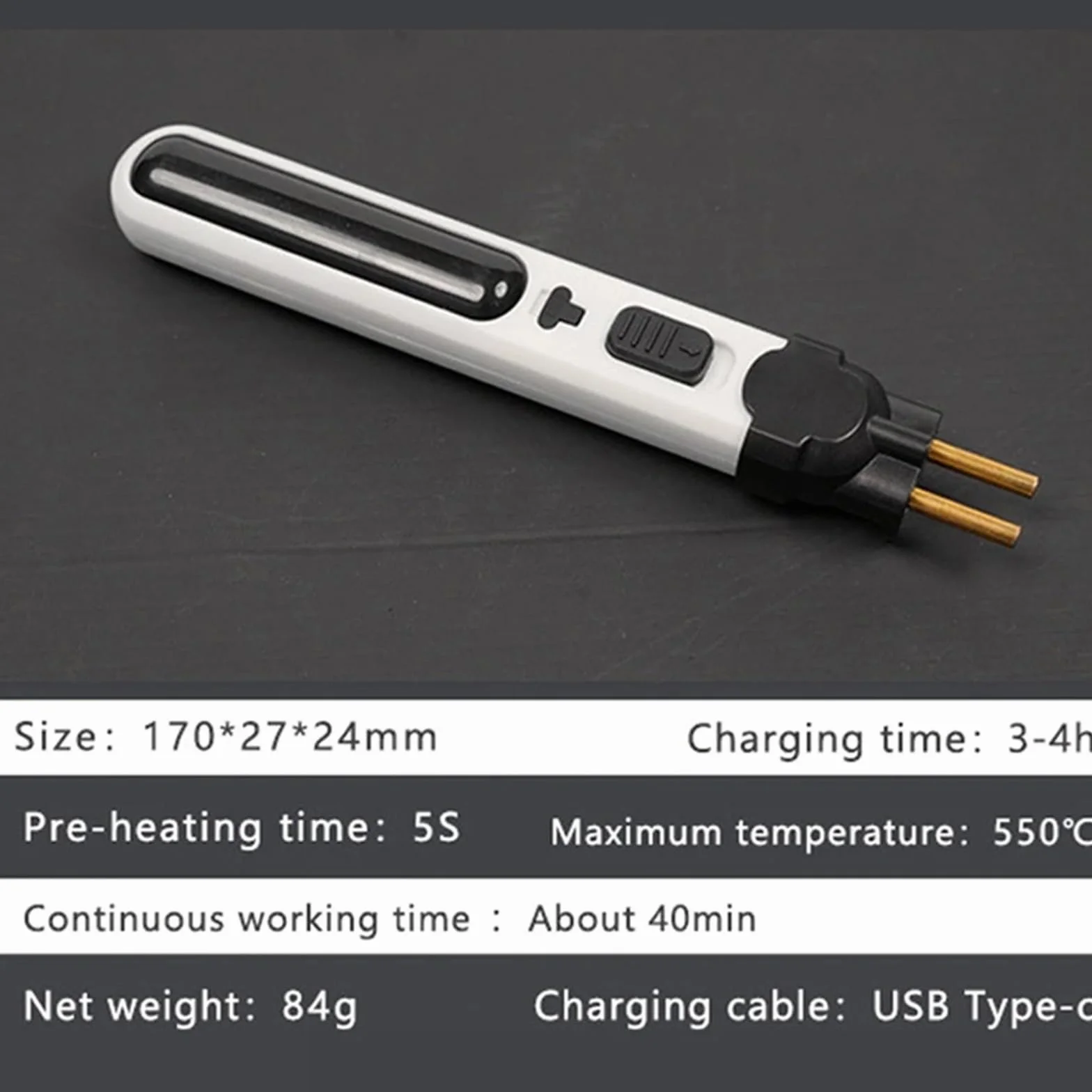 Maszyna do naprawy spawarki Zestaw do bezprzewodowego spawania tworzyw sztucznych o mocy 100 W. Pistolet spawalniczy 3 w 1 z kielnią lutowniczą. Zszywacz na gorąco(Plastic box)