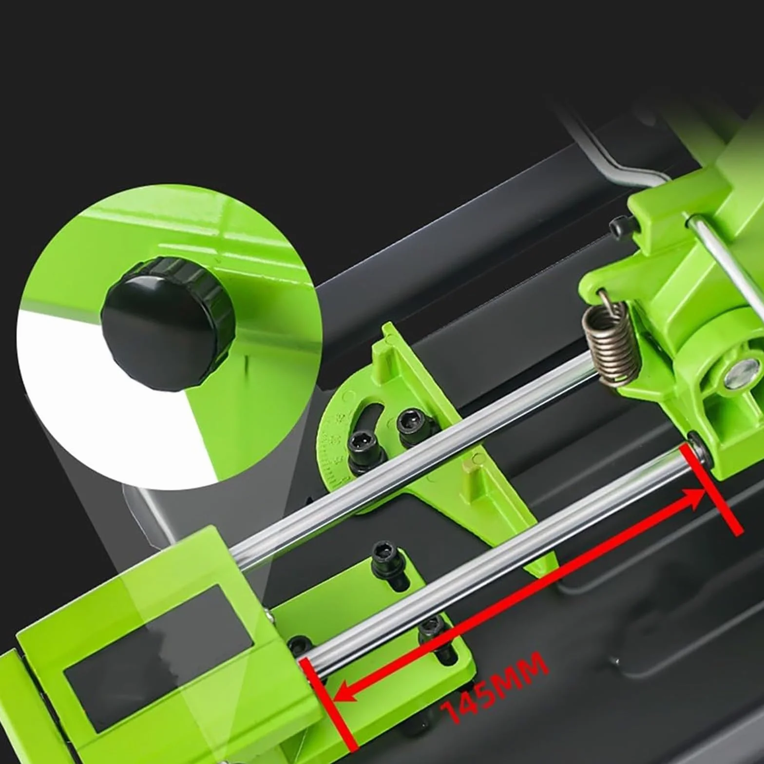 Uchwyt szlifierki kątowej, regulowany stojak ze stopu aluminium do narzędzi 100-125 mm, uchwyt drążka do cięcia i polerowania
