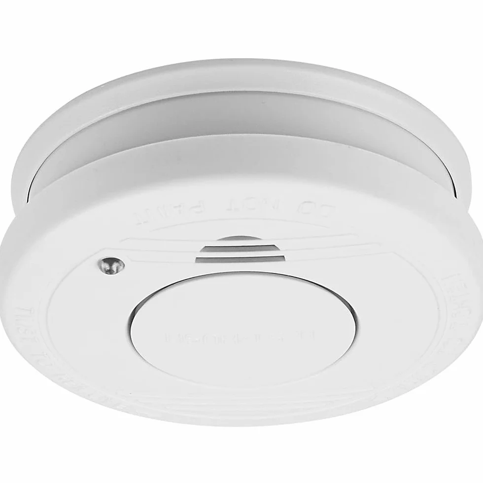 Smartwares FSM-11510 czujnik dymu – bateria 5 lat – żywotność – certyfikat TÜV – przycisk testowy – FSM-11510