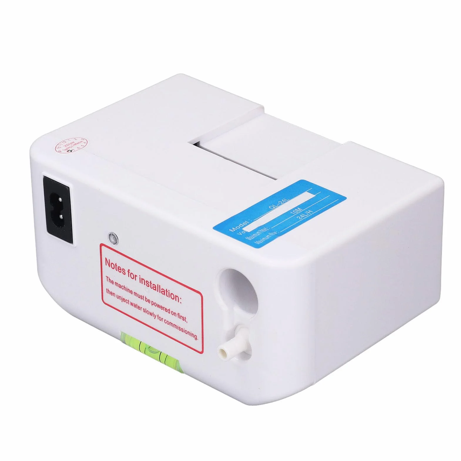 Aramox Pompa Kondensatu Automatyczna Pompa Spustowa ABS 24LPH Podnoszenie 10 M Zbiornik 200 Ml Niski Poziom Hałasu 25 DB do Kostkarki do Lodu Klimatyzator Usuwanie Wody
