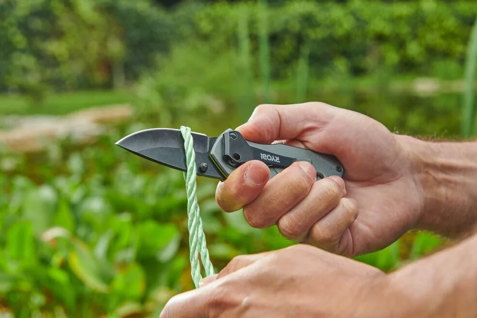 Ryobi RFK25T Kompaktowy Nóż Składany, Zielony