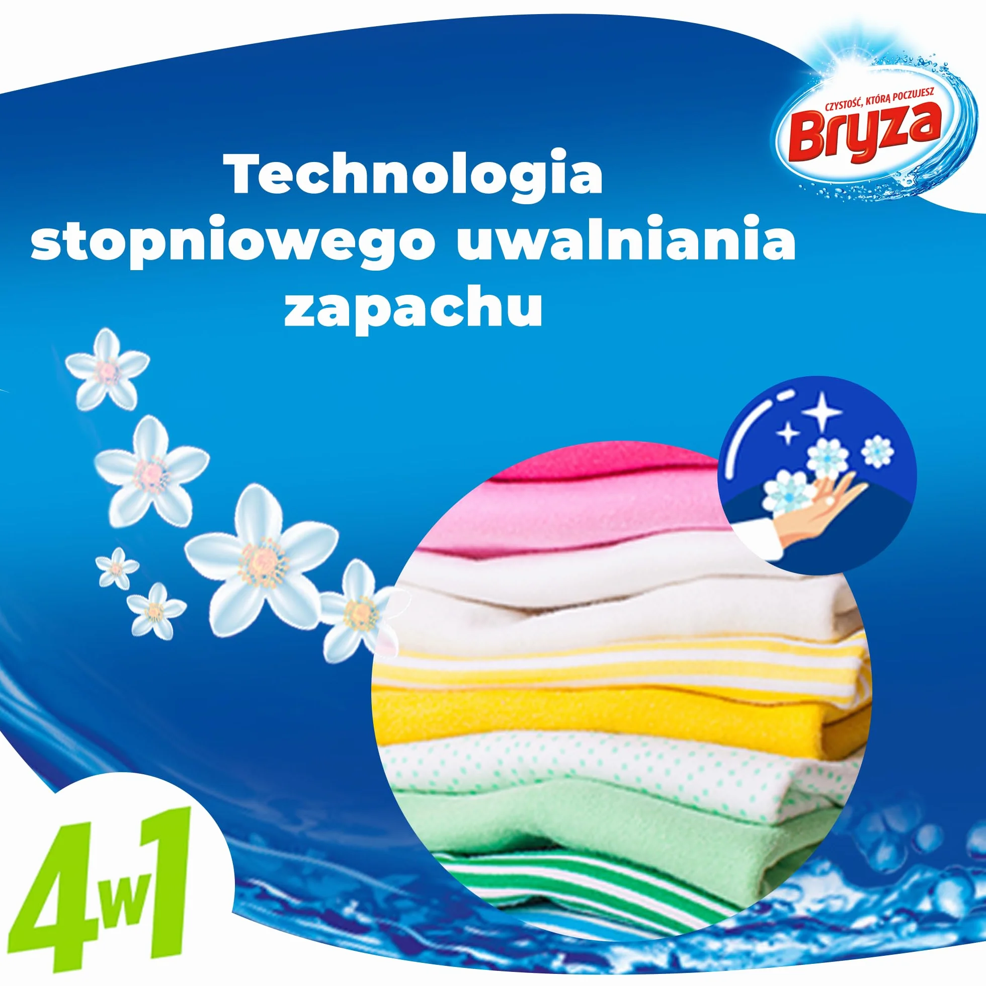 Bryza 3166267 Kapsułki Do Prania, 50 Sztuk