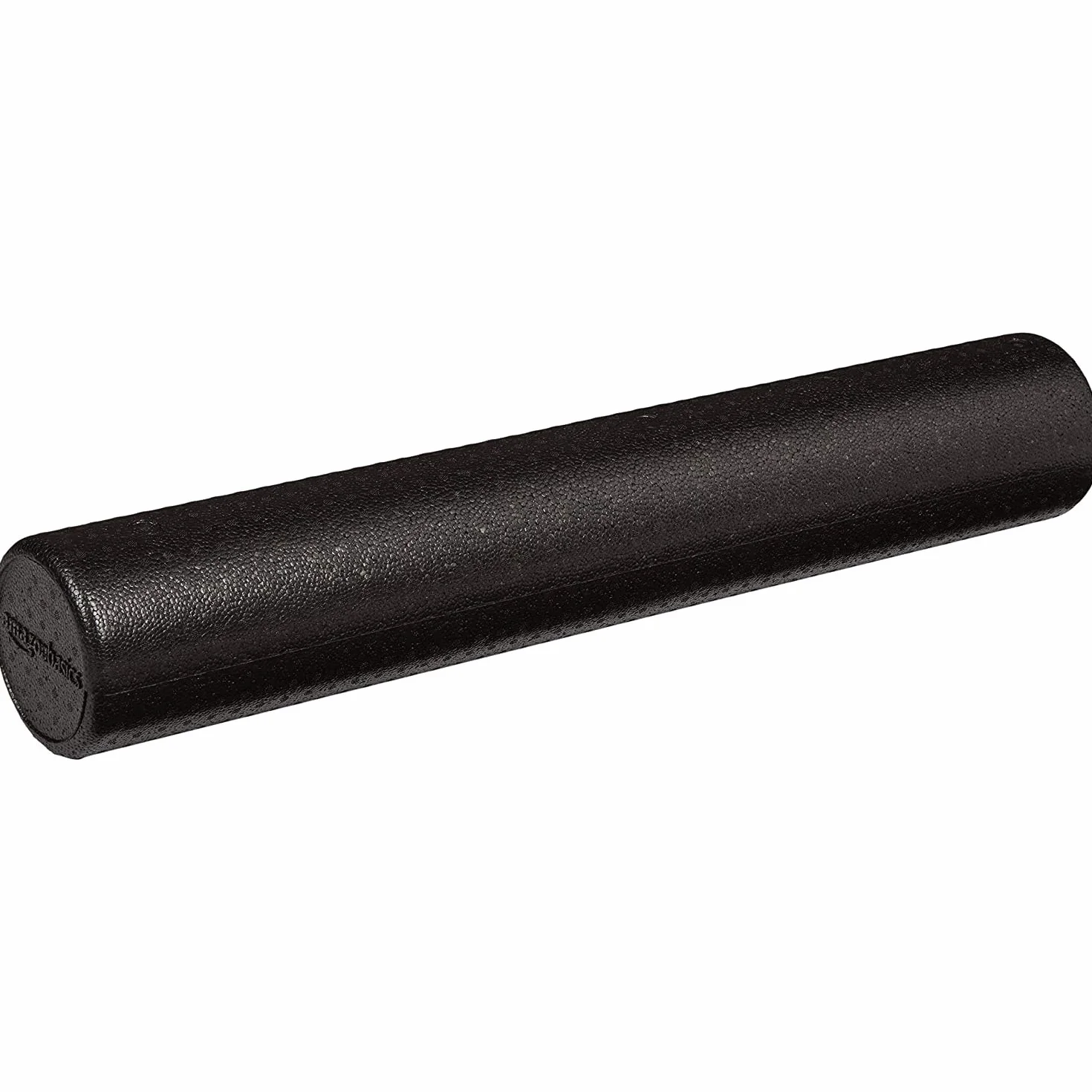 Amazon Basics Okrągły wałek z pianki o wysokiej gęstości, 90 cm, czarny