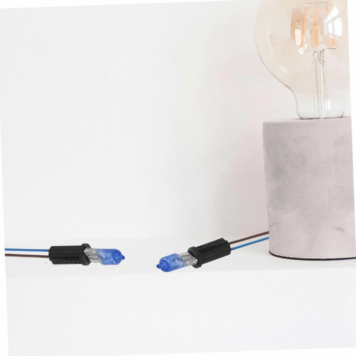 Gadpiparty 6 Szt. Mini G4 Gniazdo Żarówki Plastikowa Oprawka Lampy Niskonapięciowa Podstawa Żarówki LED G4 Gniazdo Żarówki Podstawa Lampy Miniaturowe Podstawy