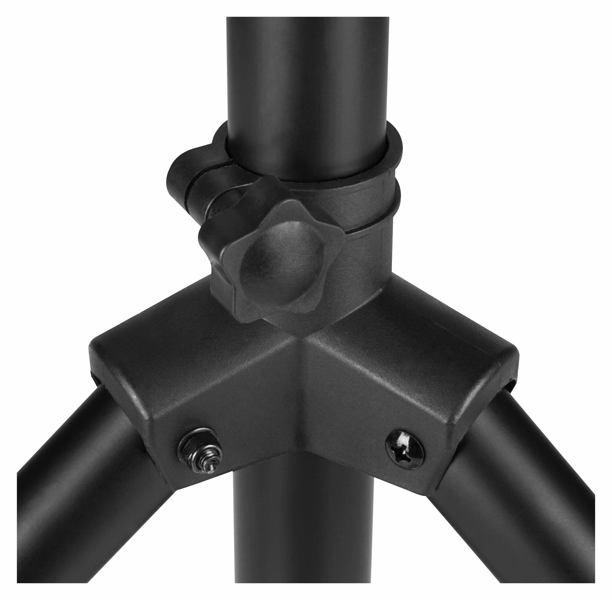Pronomic SPS-1A statyw bokserski z aluminium, stabilna, bardzo szeroka konstrukcja trójnożna, wysokość 125 – 185 cm, może być również stosowany jako statyw do darta lub statyw fotograficzny