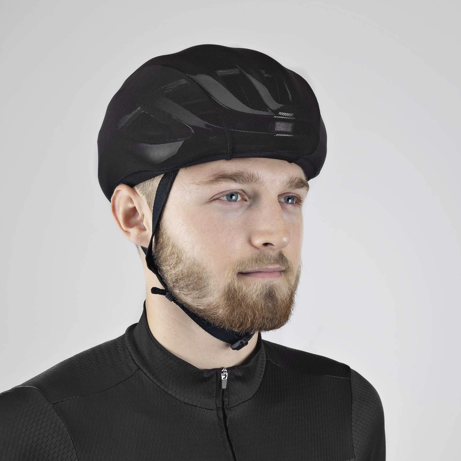 GripGrab Unisex BugShield osłona przed owadami, lekka oddychająca osłona na kask rowerowy, siatka, jeden rozmiar