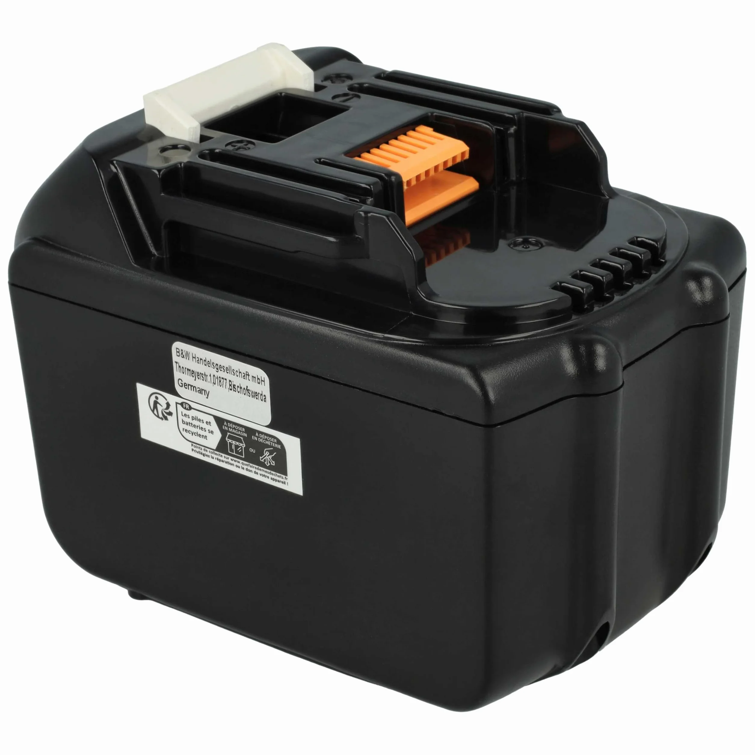 vhbw Akumulator kompatybilny z elektronarzędziami Makita BDF452SHE, BDF452Z, BDF453SHE (9000 mAh, litowo-jonowy, 18 V, 5 ogniw)