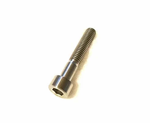 2 sztuki śrub tytanowych M6 x 35 cylindryczne DIN 912 stopień 5 Titanium Screw