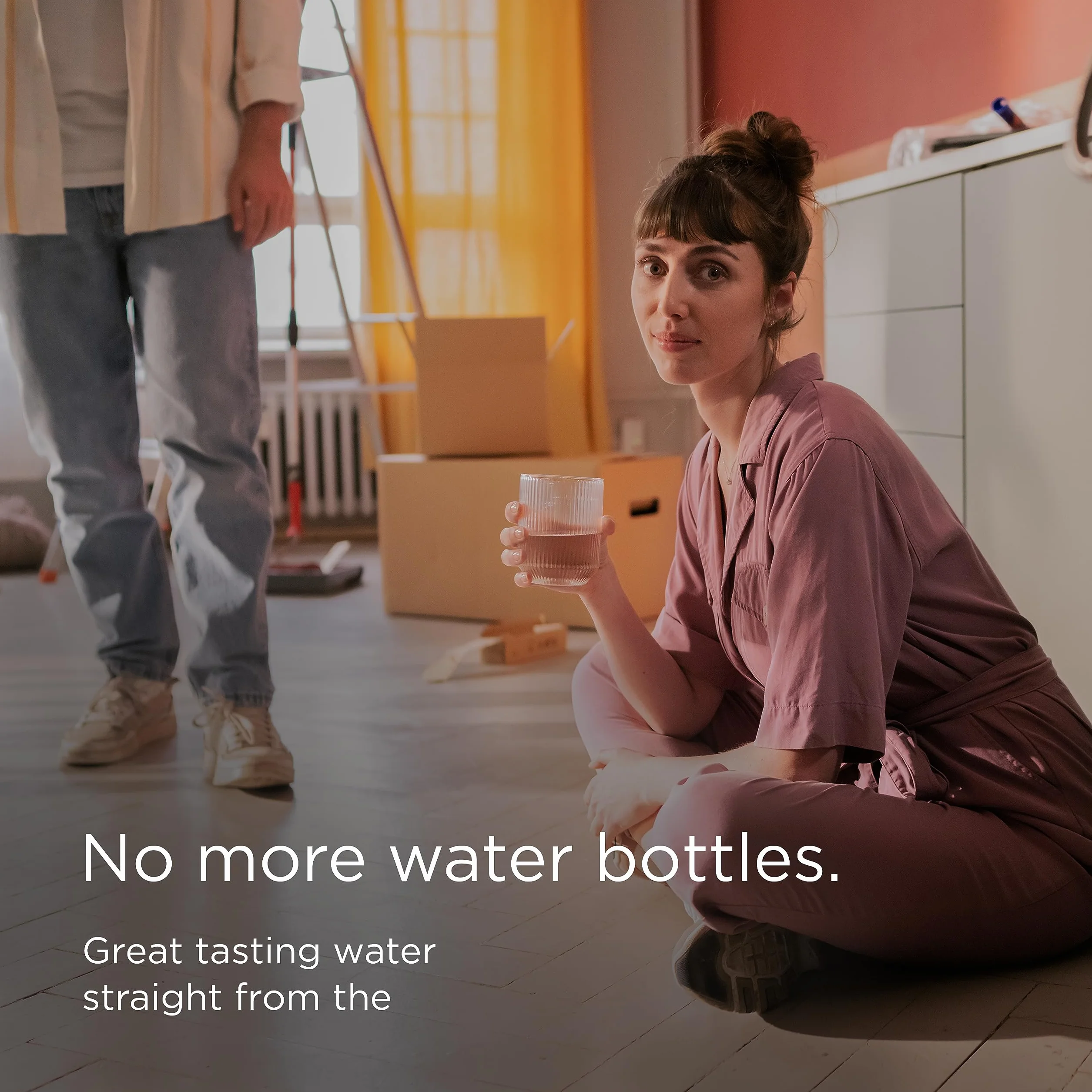 BRITA Mypure SLIM V-MF system filtrów wodnych wraz z 1 wkładem (8000 litrów): filtr pod zlewem do kranu, do wody wolnej od 99,999% bakterii - w tym cyfrowy timer