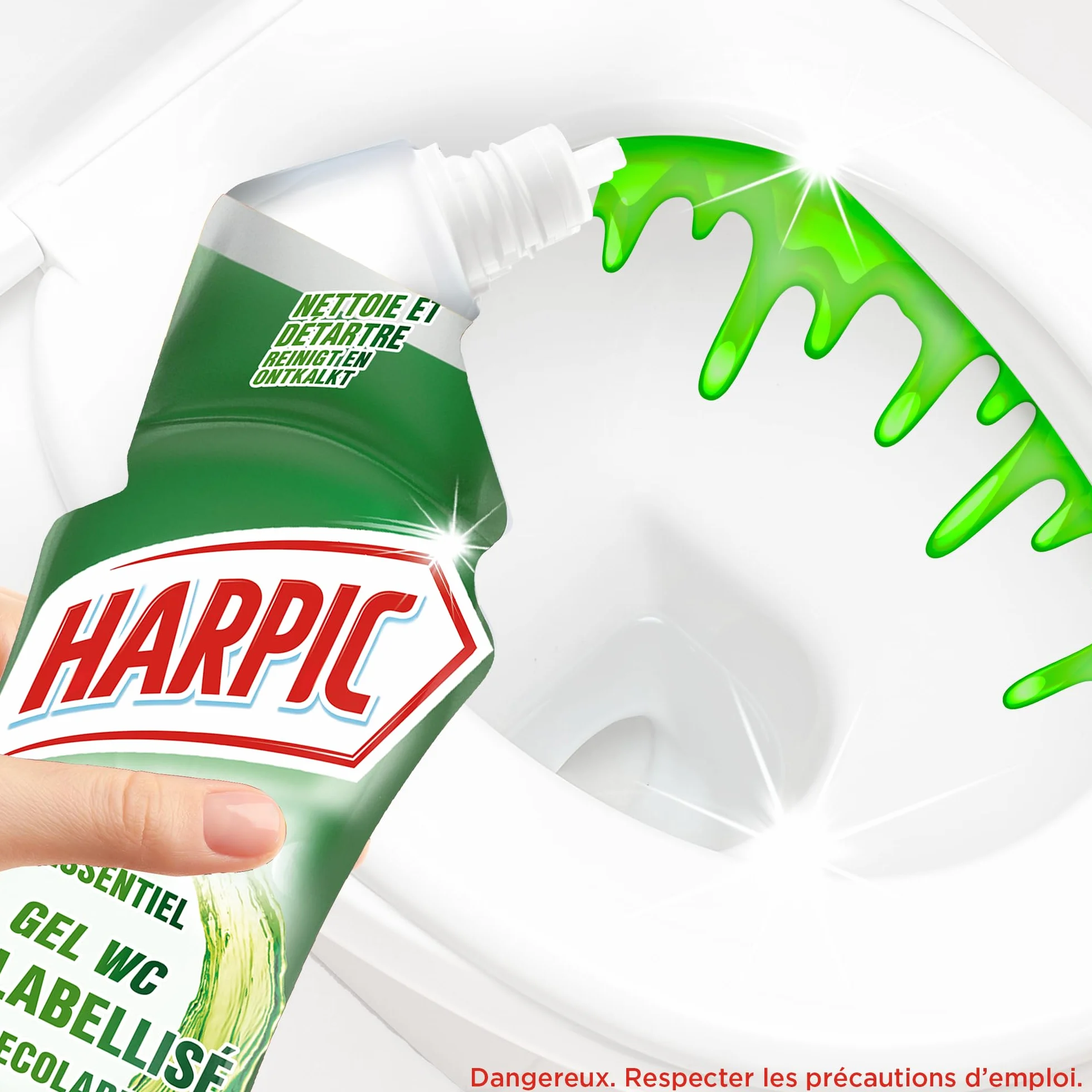 Harpic Przyjazny dla środowiska żel do WC – 1 sztuka